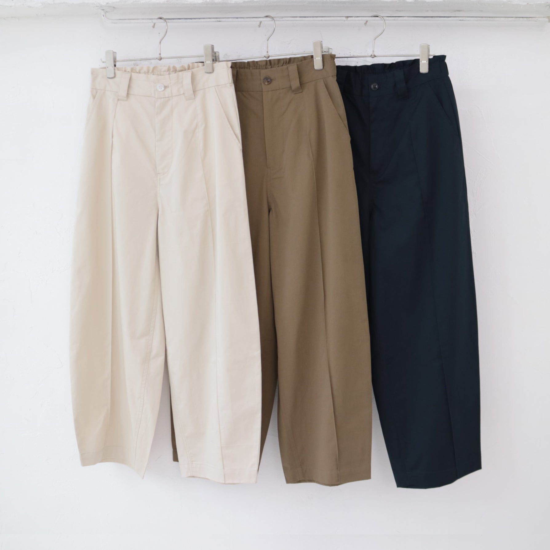 doux bleu コットンコクーンパンツ DB-2415-017
