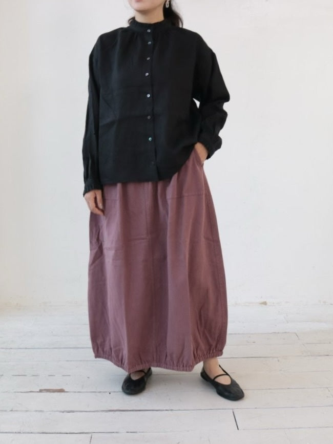 YARRA INDIAエンザイム裾ゴムスカート YR-1546-244