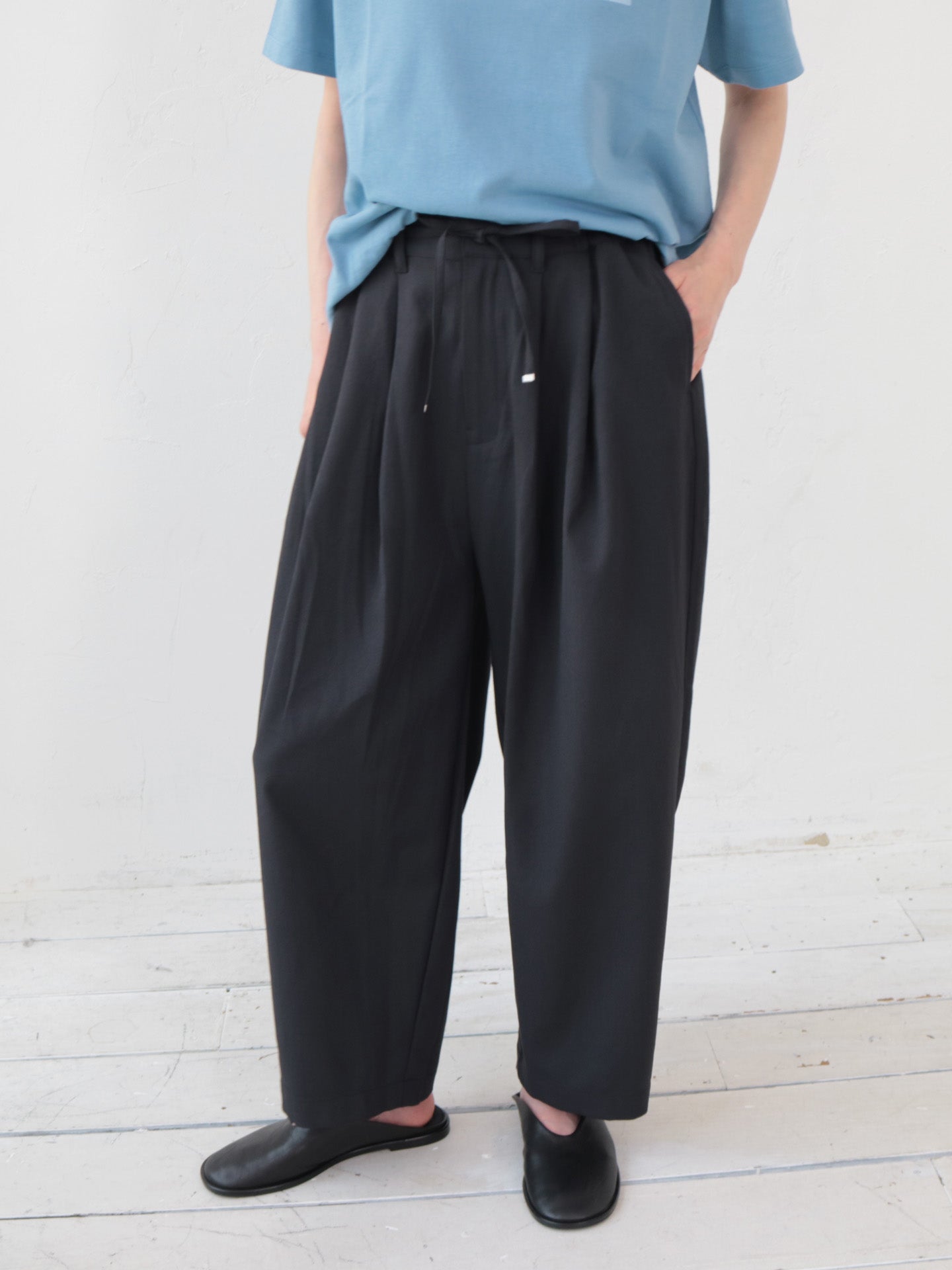 doux bleu ドライオックス タックパンツ DB-2515-022