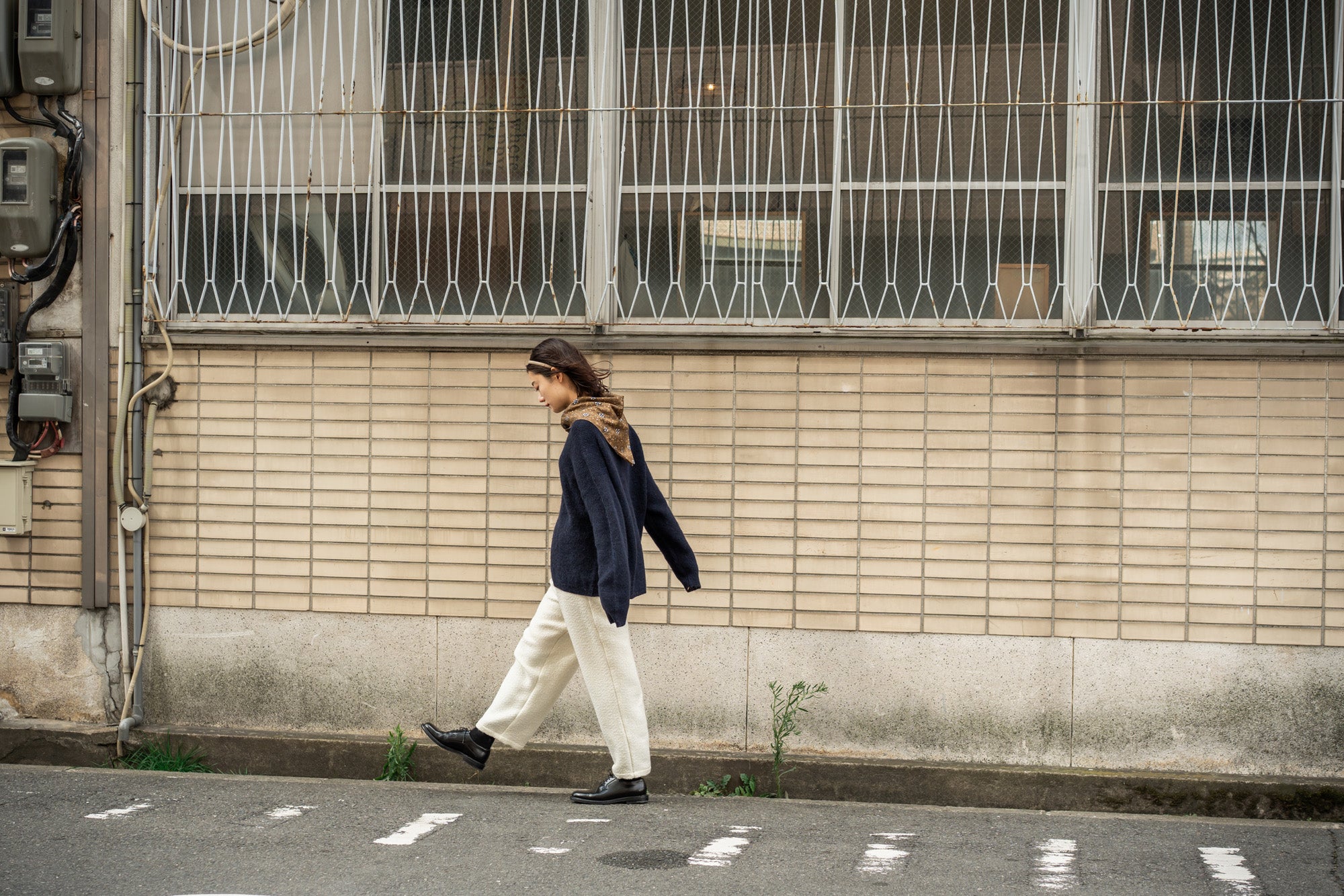 YARRA モヘアブレンドニットプルオーバー YR-1542-226