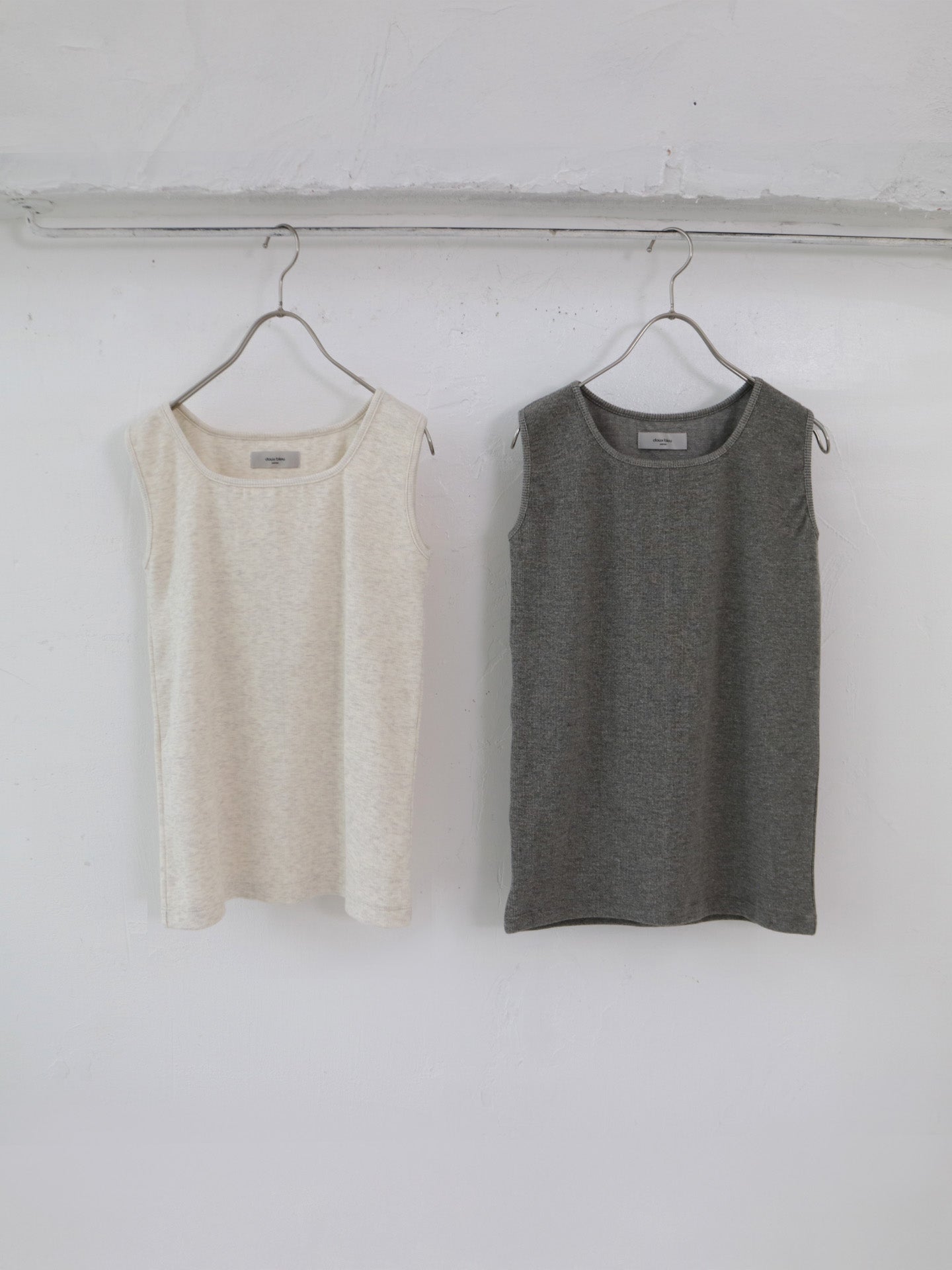 doux bleu スクエアネック タンクトップ DB-2521-052