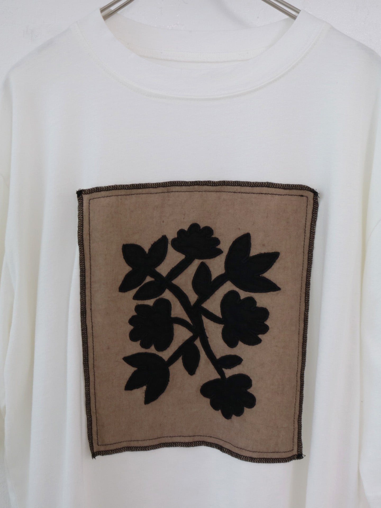 doux bleu アップリケ刺繍 Tシャツ DB-2521-053