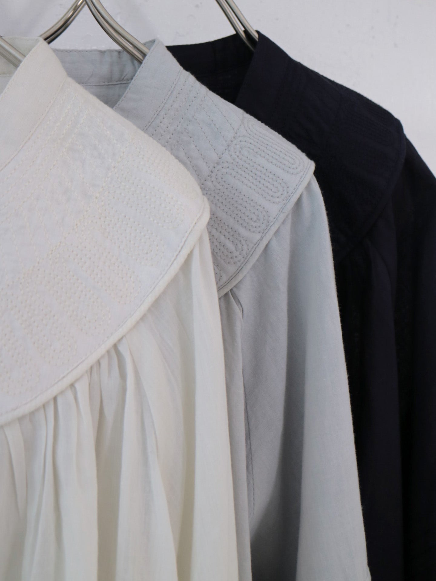 doux bleu キルトヨーク ブラウス DB-2533-083