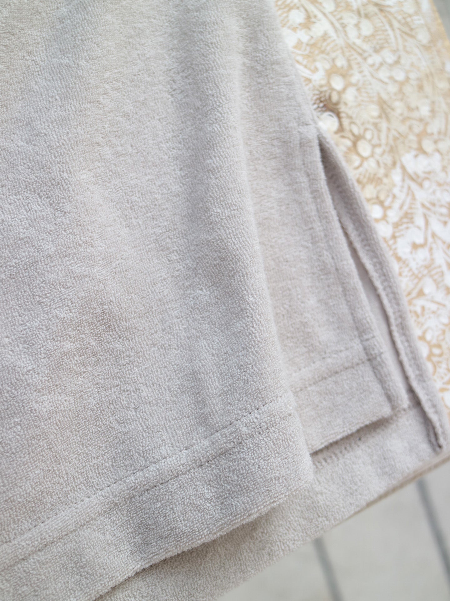 doux bleu パイル ハーフスリーブプルオーバー DB-2531-085