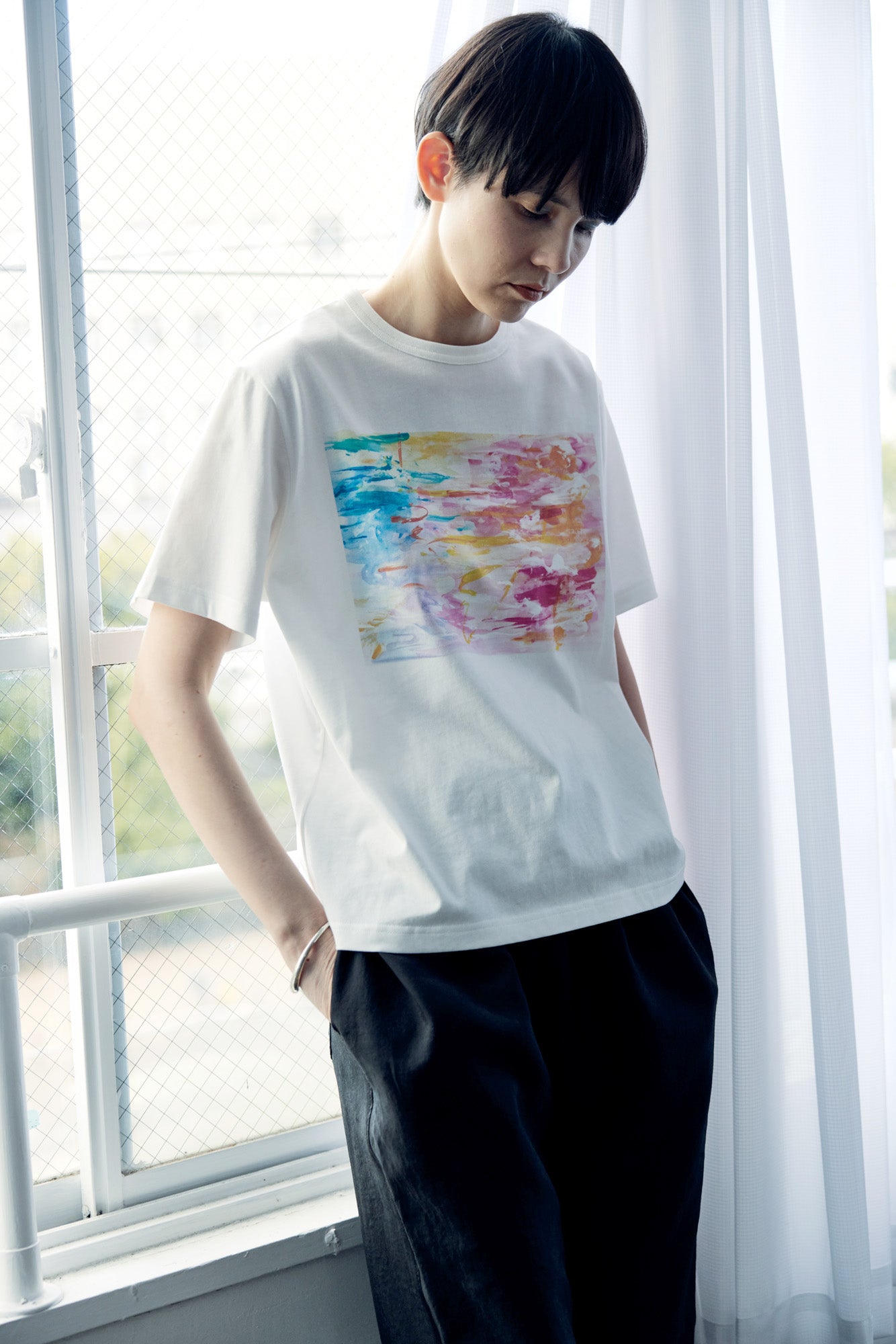 YARRA NEU UNREALSTIC プリントTシャツ NU-5521-447