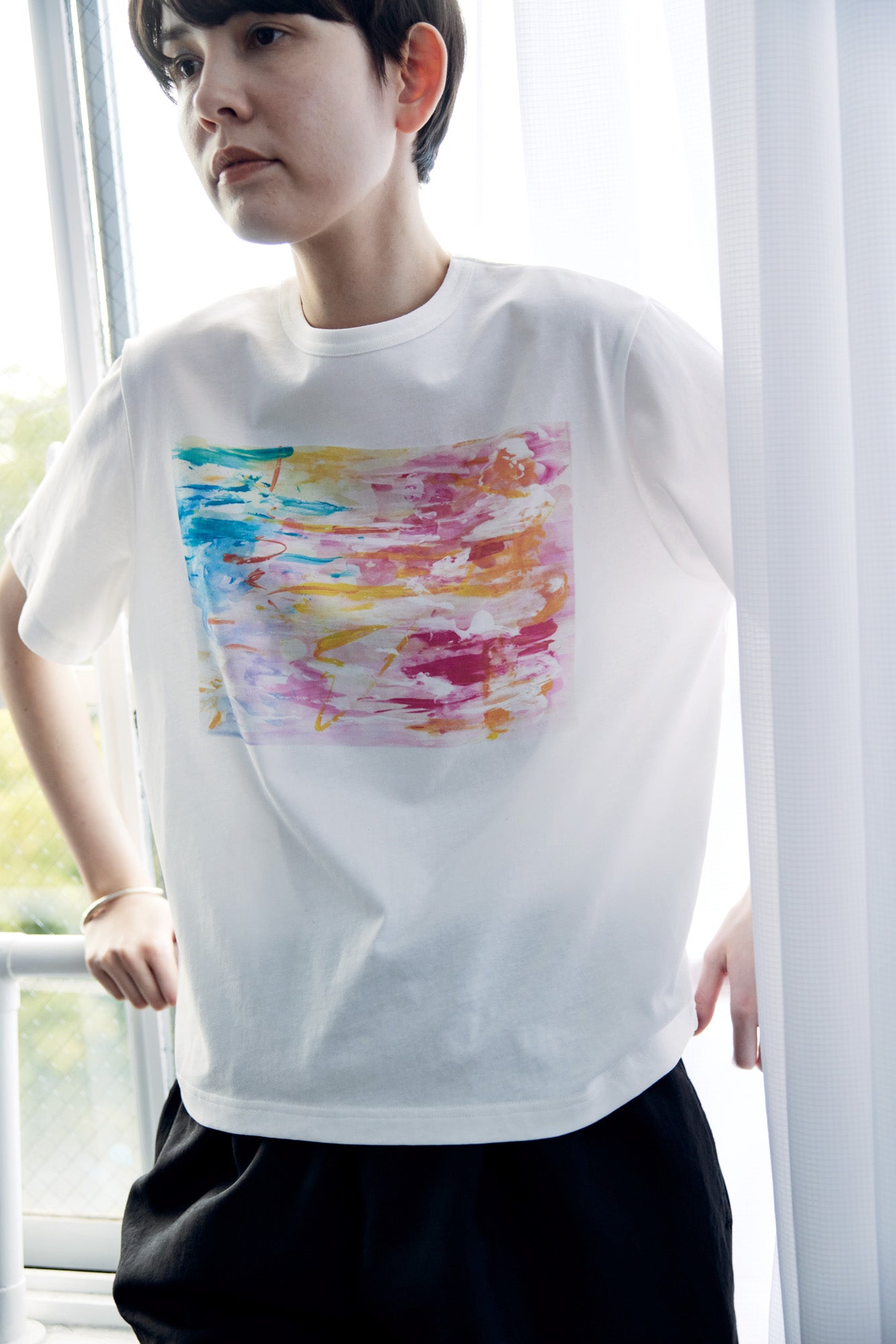YARRA NEU UNREALSTIC プリントTシャツ NU-5521-447