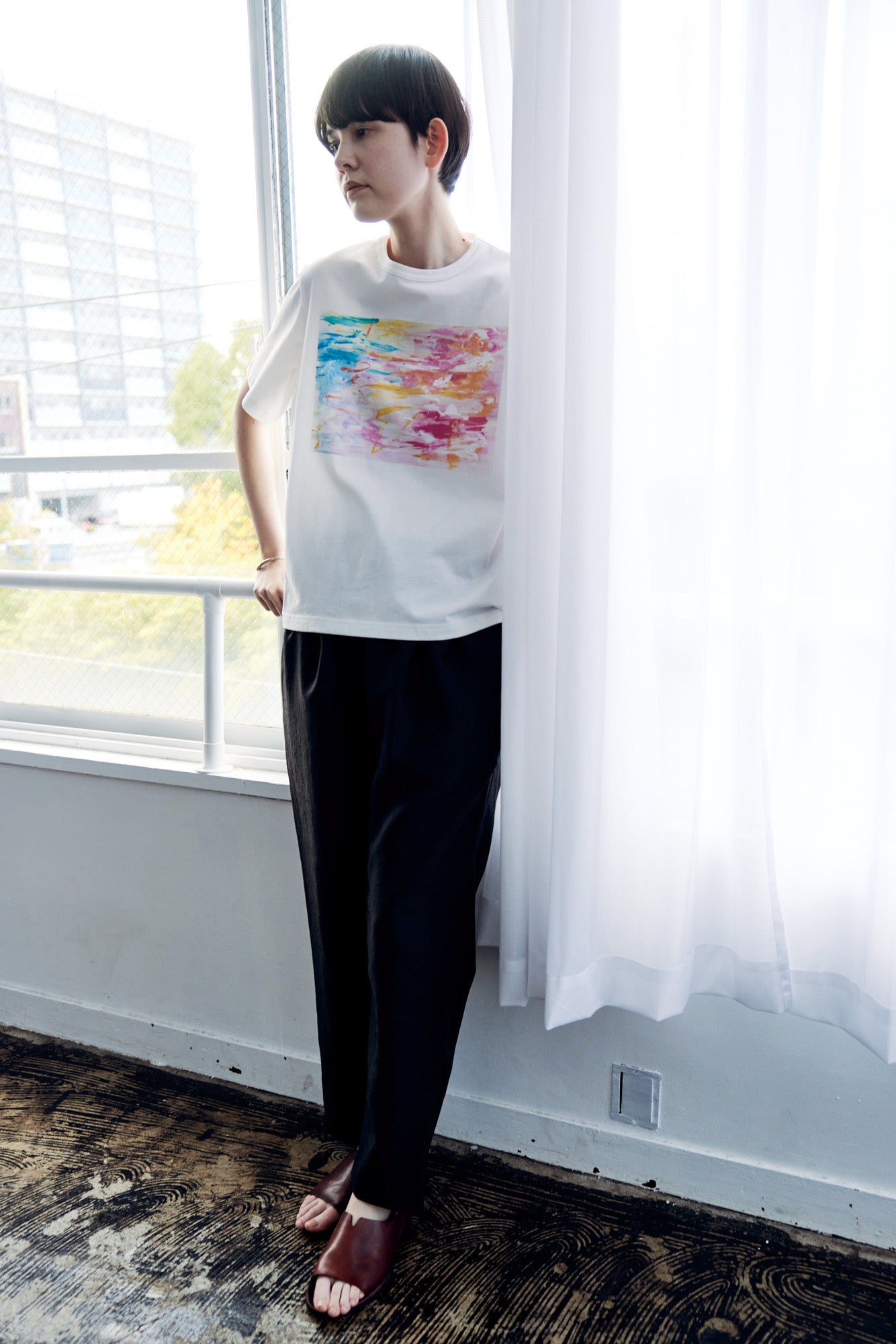 YARRA NEU UNREALSTIC プリントTシャツ NU-5521-447