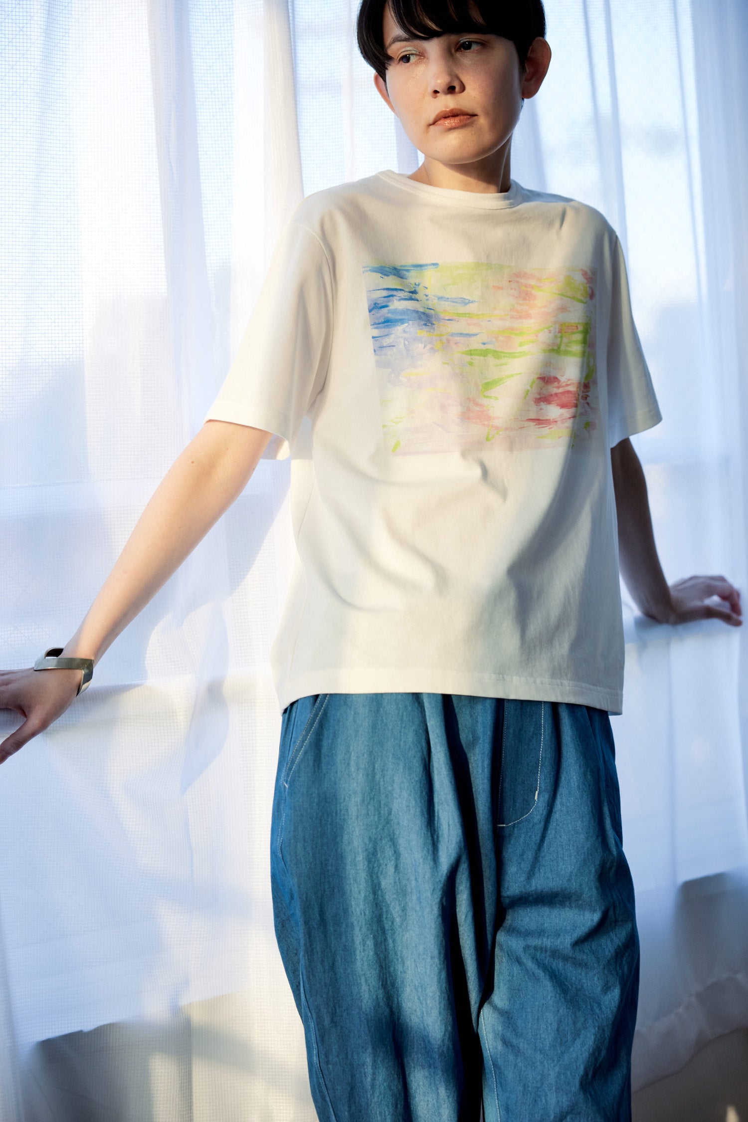 YARRA NEU UNREALSTIC プリントTシャツ NU-5521-447