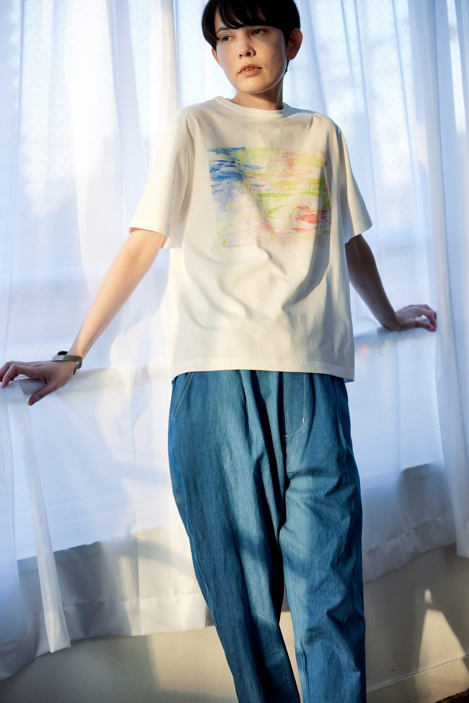 YARRA NEU UNREALSTIC プリントTシャツ NU-5521-447