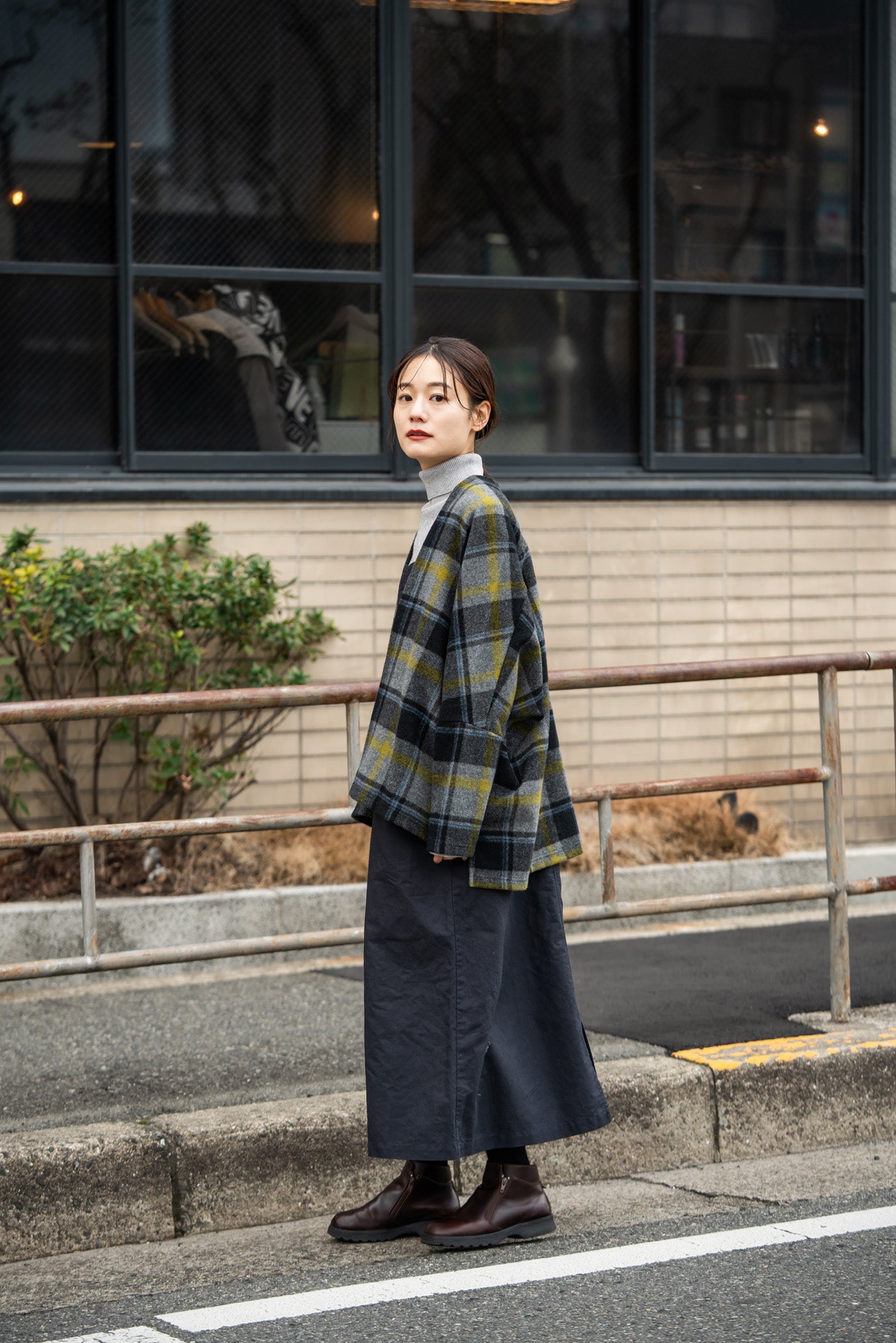 YARRA ECOWOOLモッサトッパーカーディガン YR-1547-241