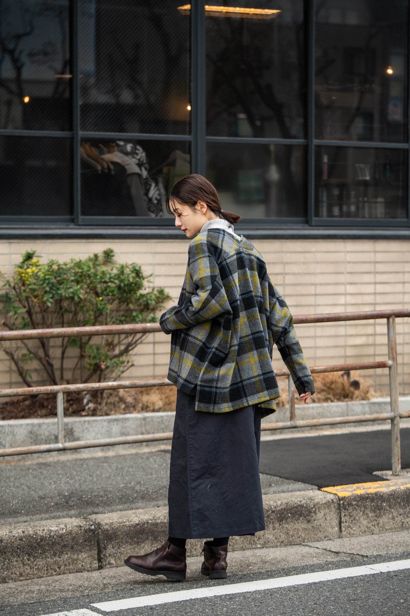 YARRA ECOWOOLモッサトッパーカーディガン YR-1547-241