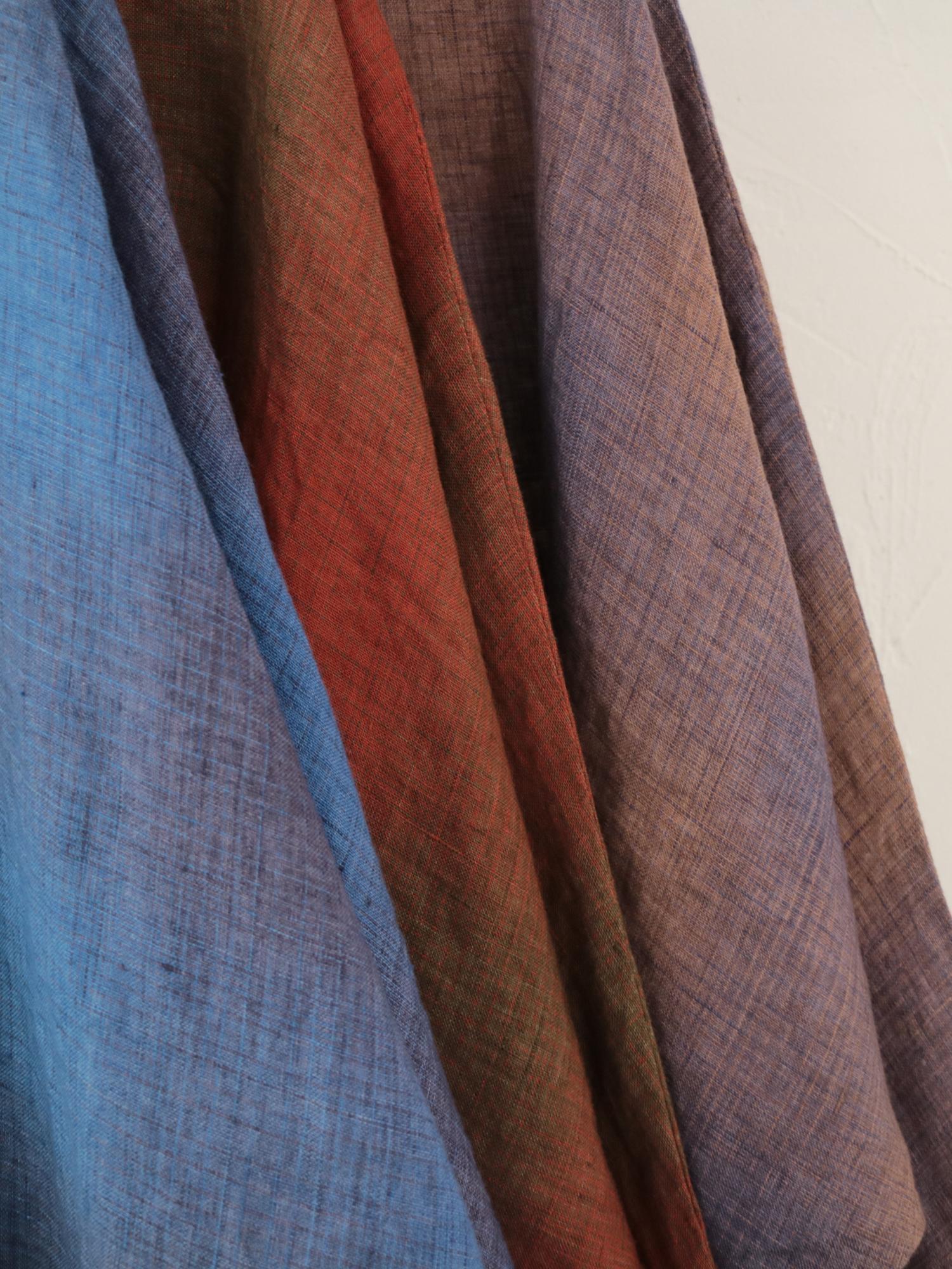 YARRA リネン100ワイド2WAYブラウス YR-1543-205