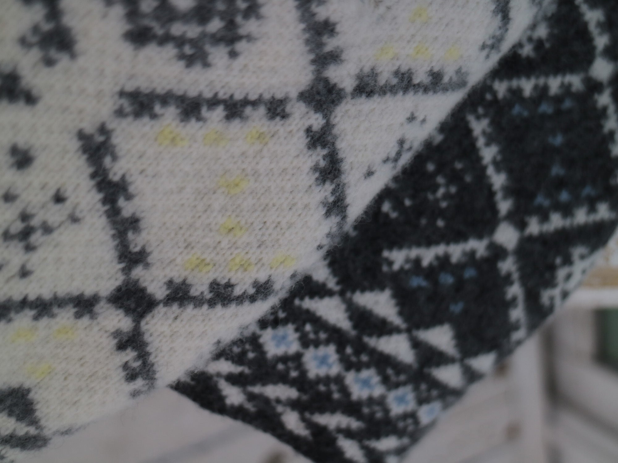 YARRA オリジナルジャガードカーディガン YR-1552-277