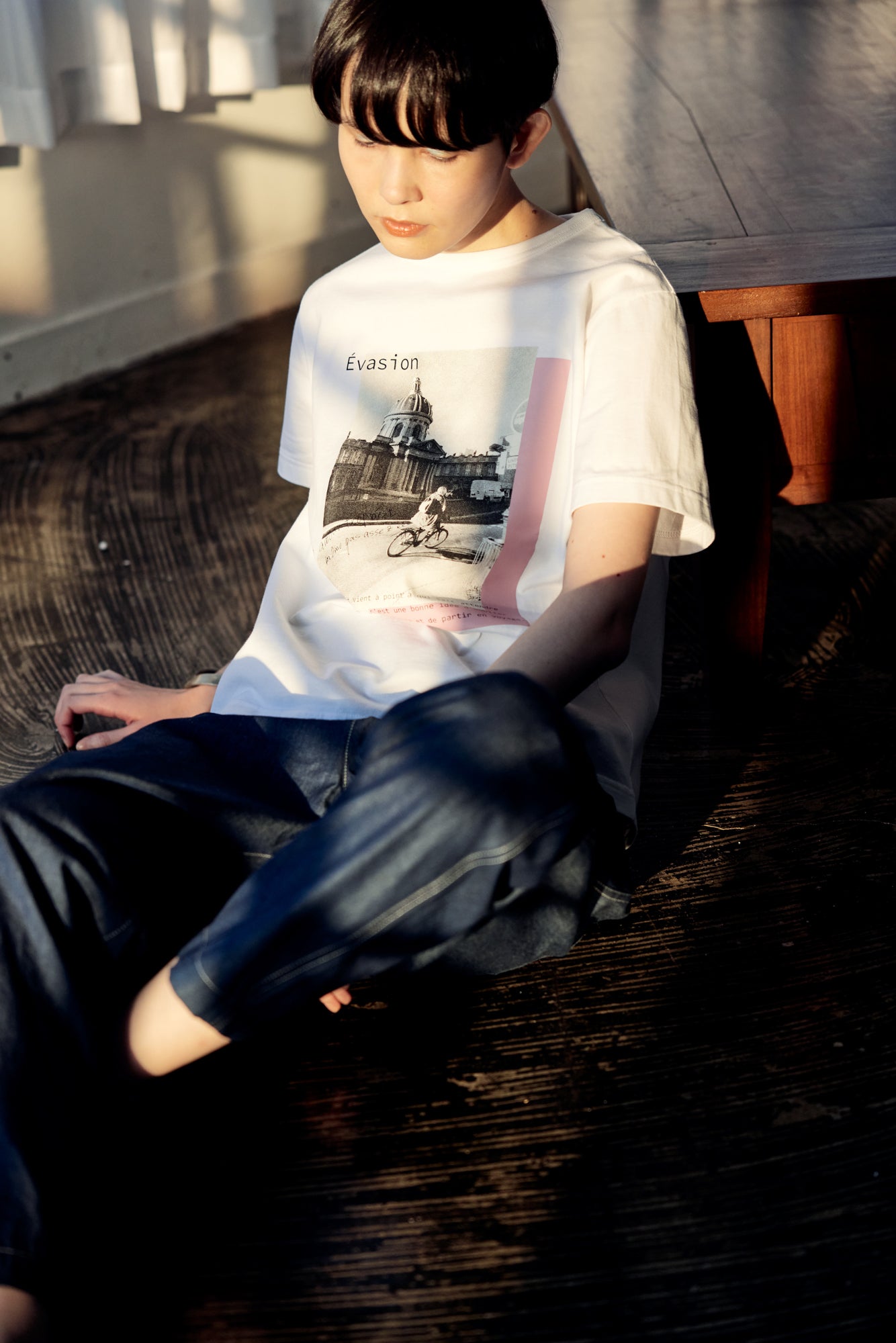 YARRA NEU EvasionフォトプリントTシャツ NU-5521-427