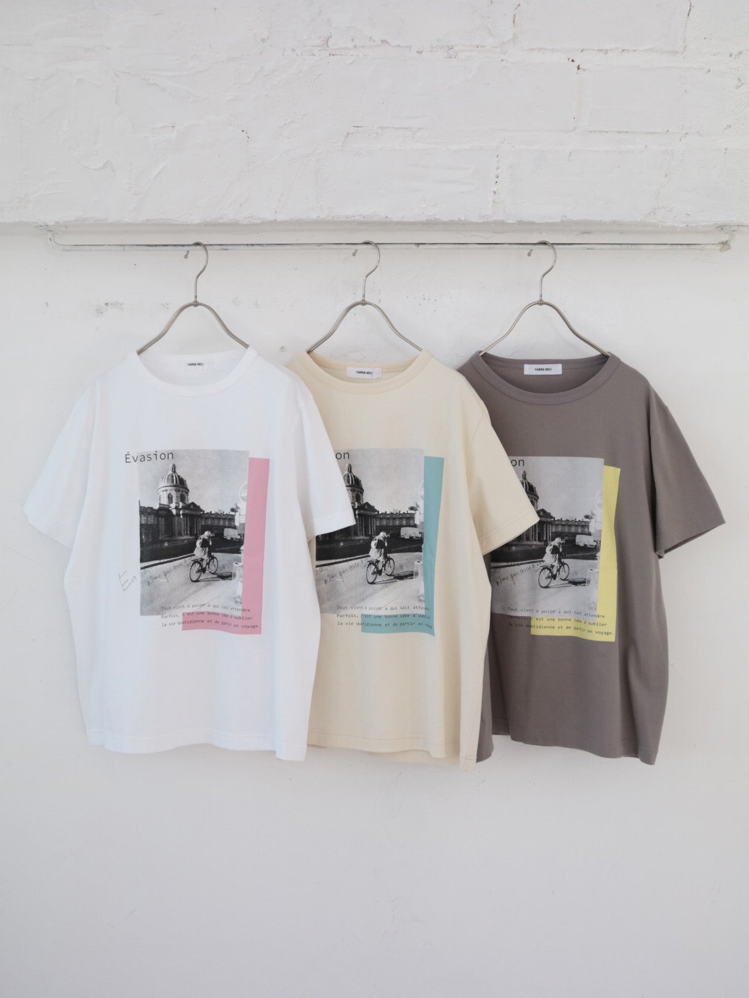 YARRA NEU EvasionフォトプリントTシャツ NU-5521-427
