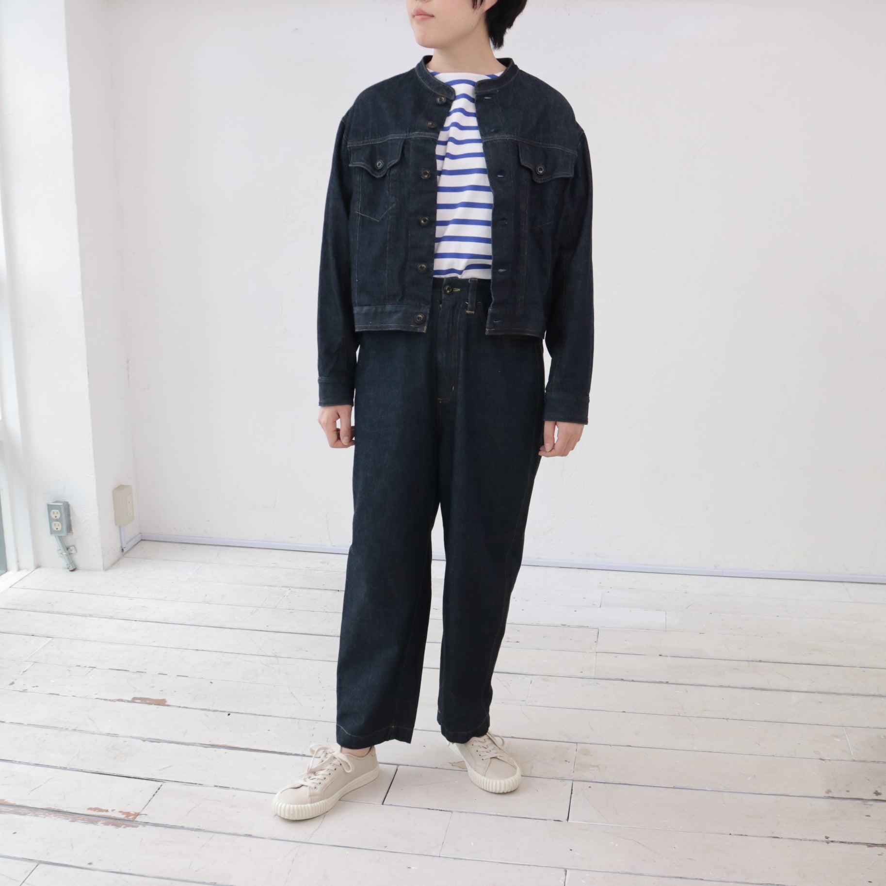 YARRA NEU 10ozデニムスタンドジャケット NU-5417-417