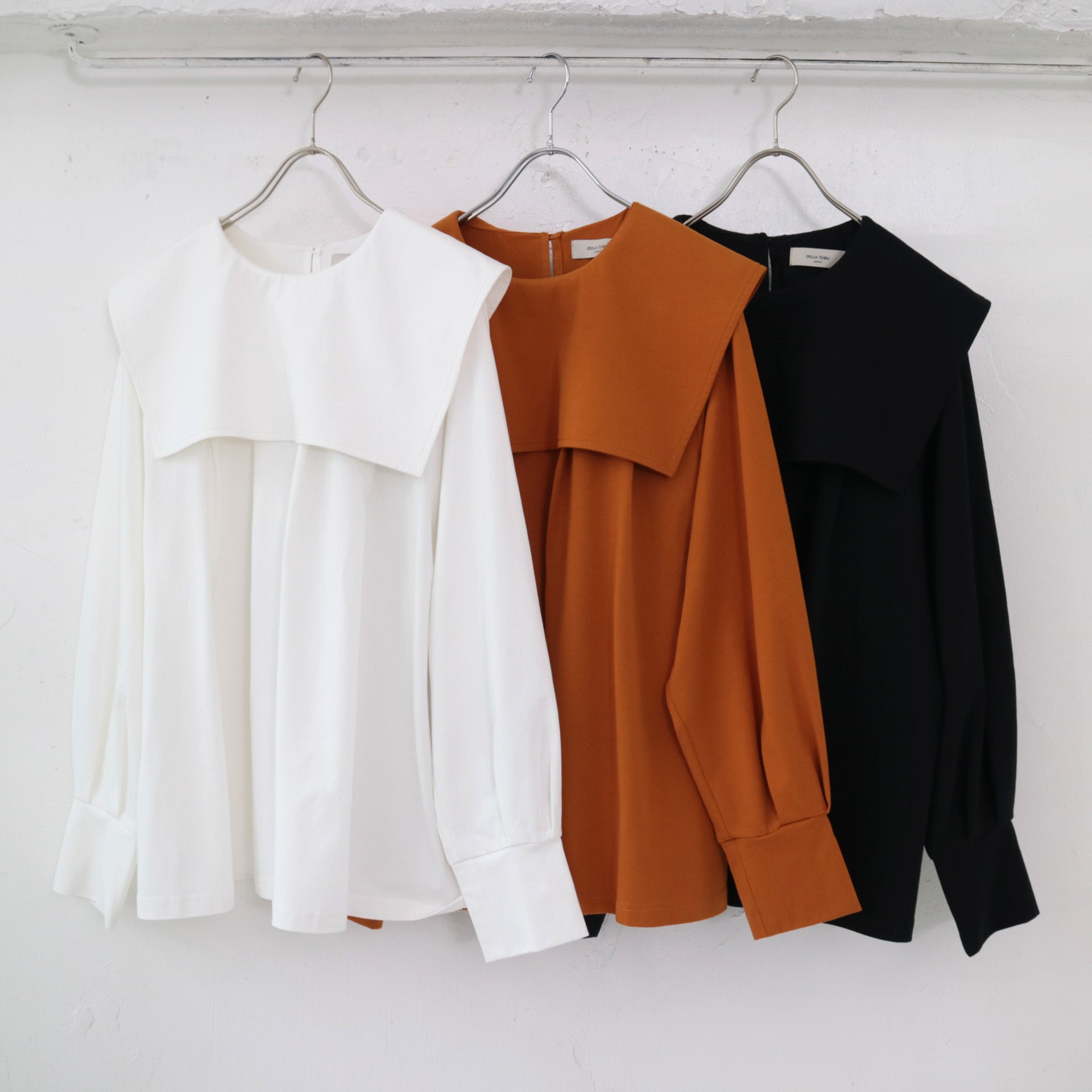 doux bleu セーラーカラーカットプルオーバー DB-2451-065