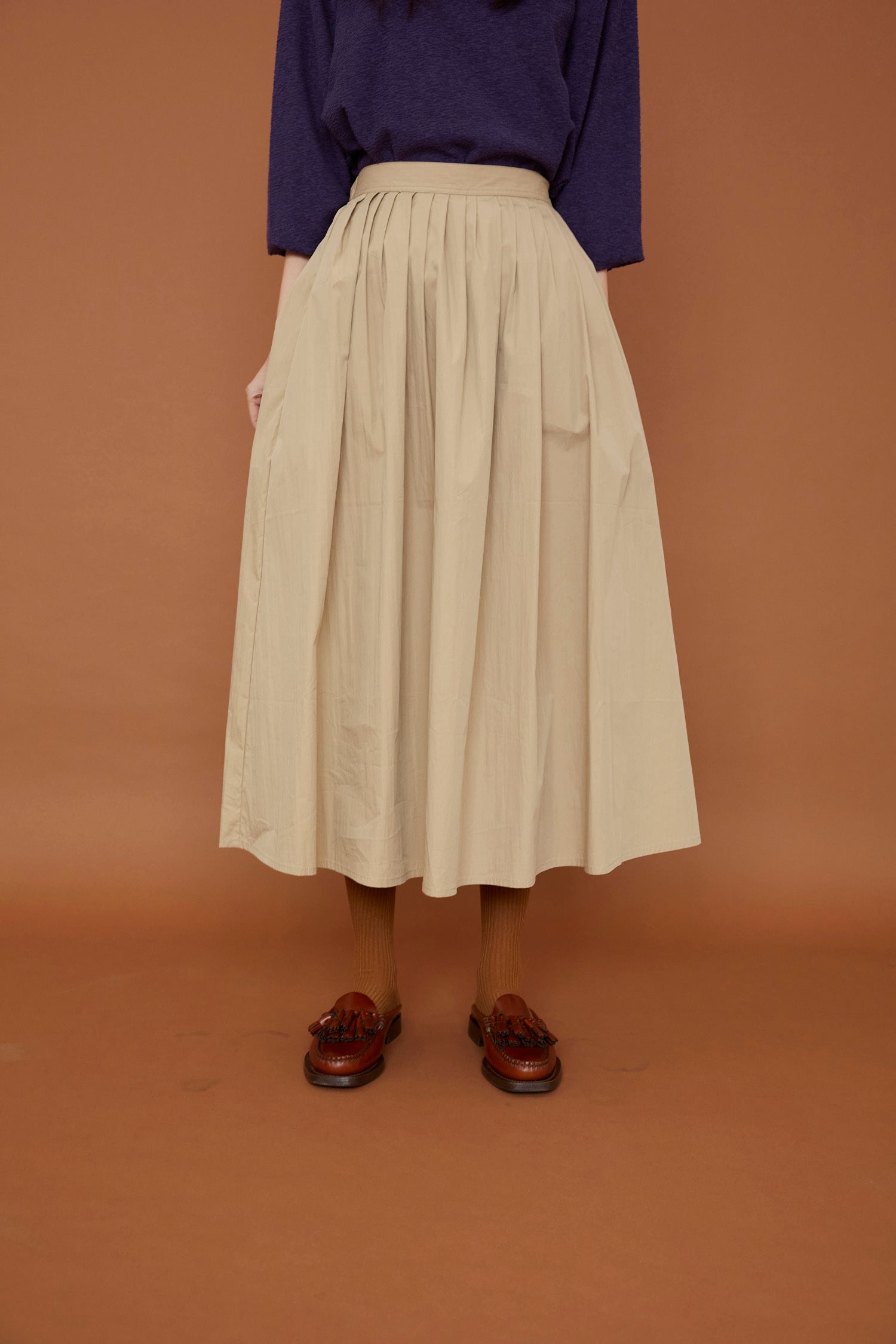 doux bleu ランダムタックスカート DB-2446-011