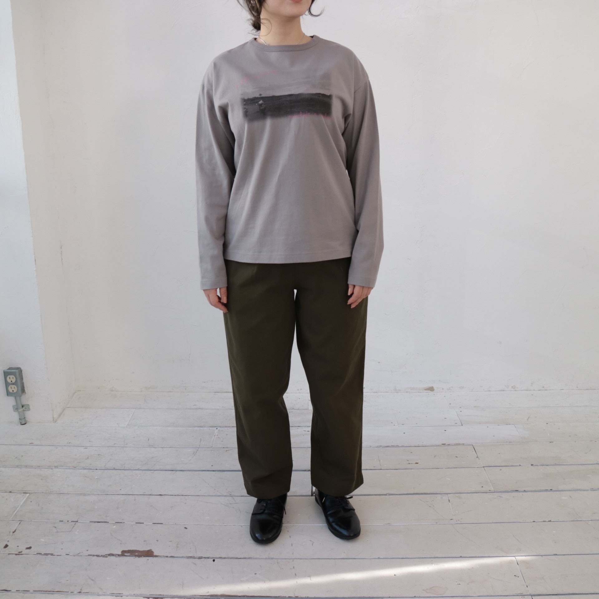 YARRA NEU フォトプリントロンTシャツ NU-5441-401