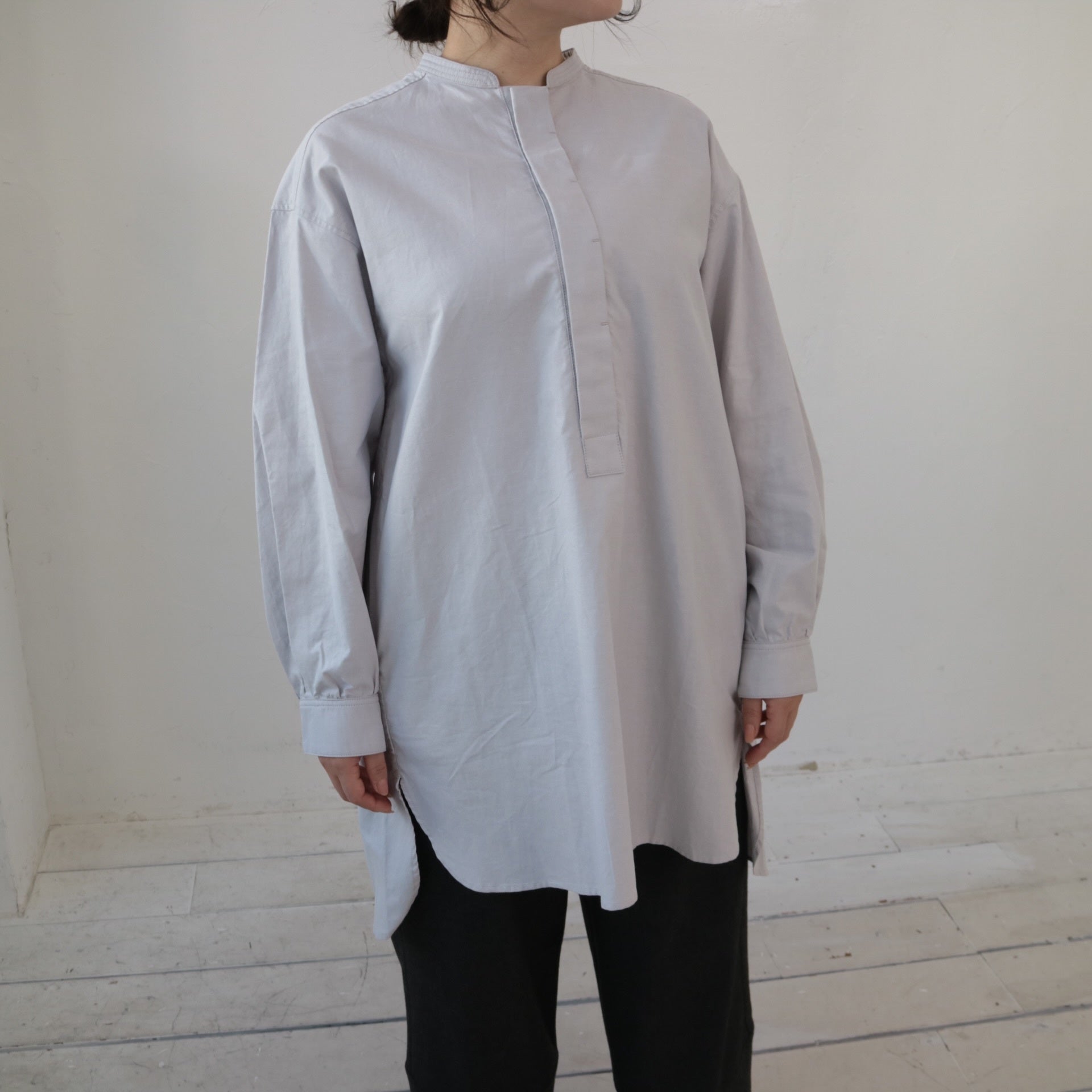 YARRA NEU SIDGRAS比翼プルオーバーシャツ NU-5444-414