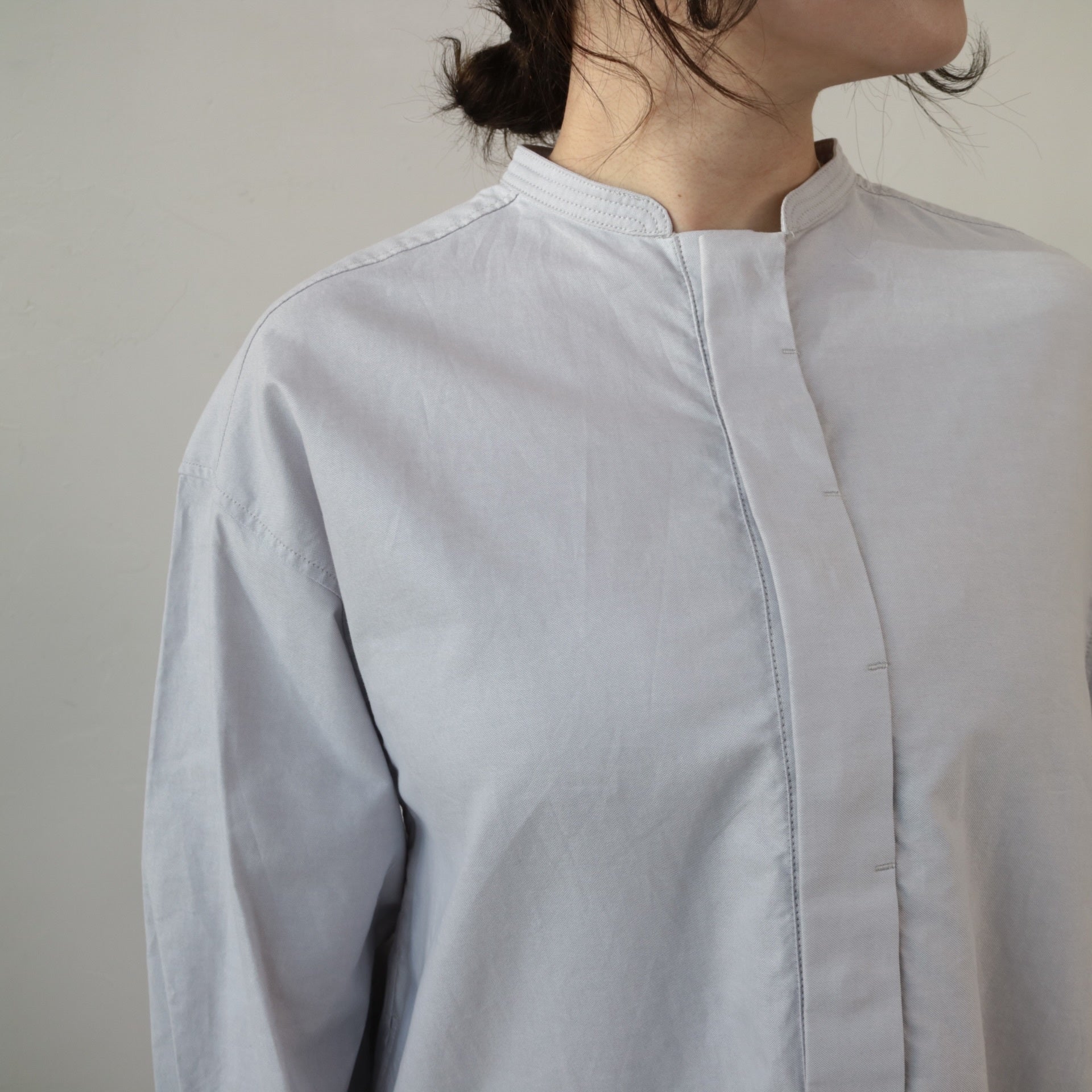 YARRA NEU SIDGRAS比翼プルオーバーシャツ NU-5444-414