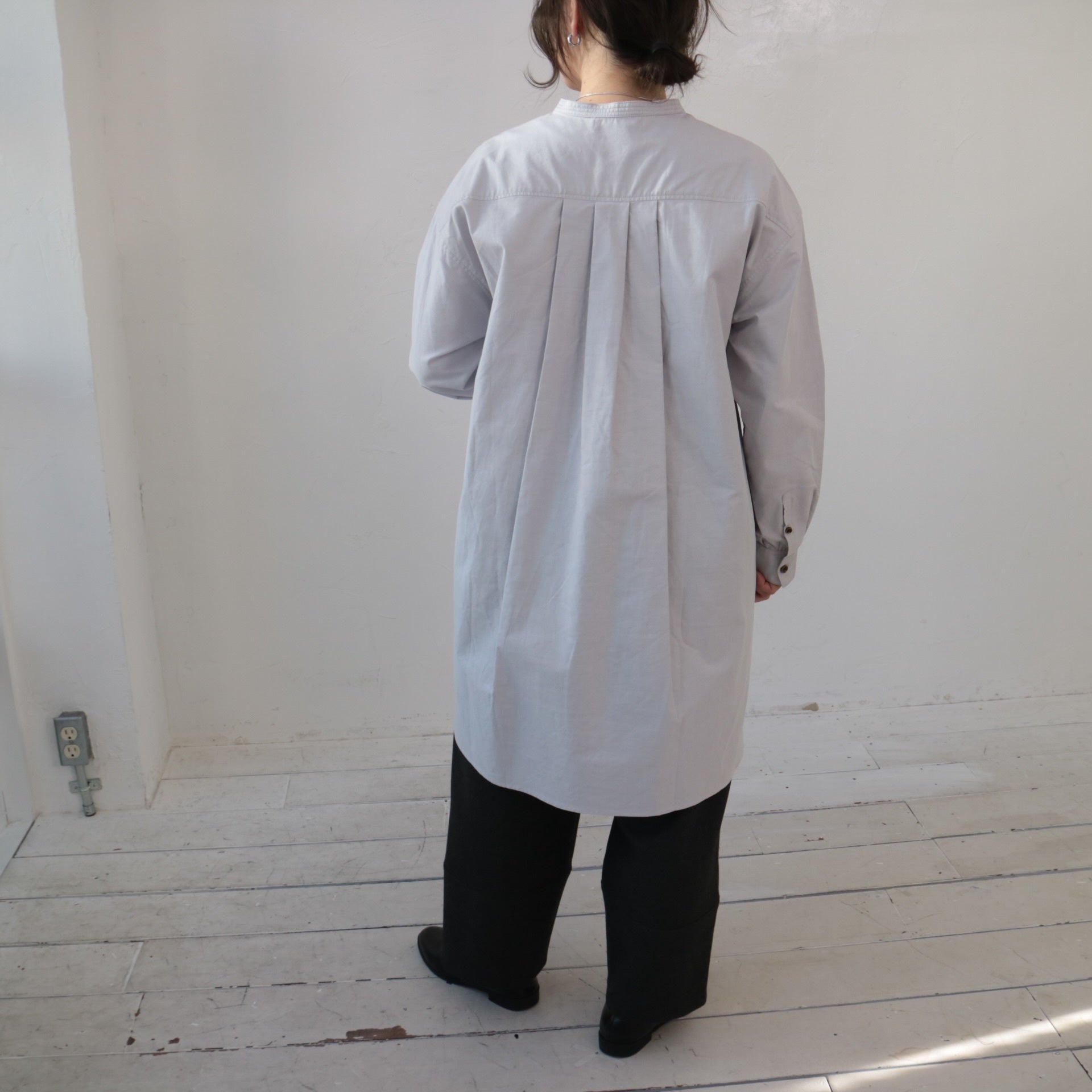 YARRA NEU SIDGRAS比翼プルオーバーシャツ NU-5444-414