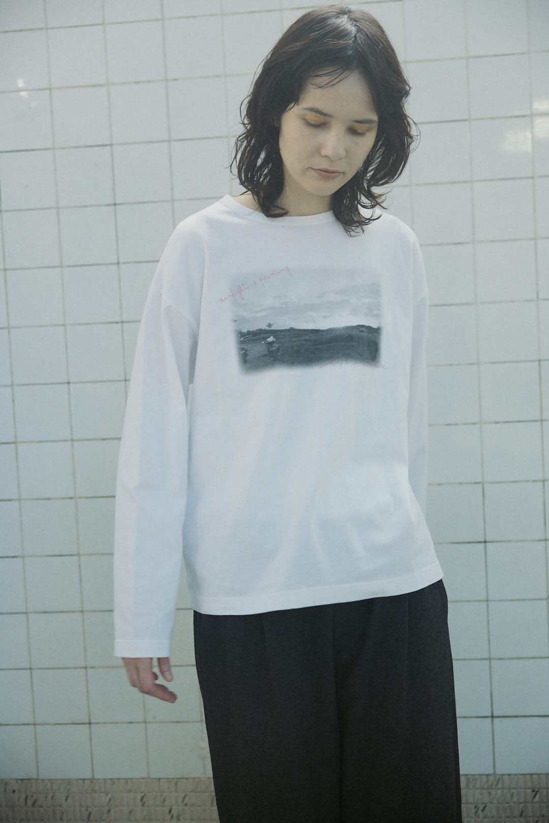 YARRA NEU フォトプリントロンTシャツ NU-5441-401