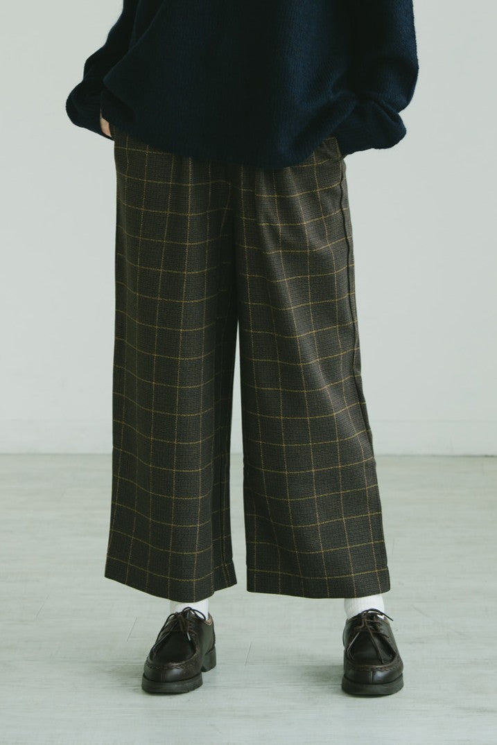 YARRA 三つ杢ツイルストレートパンツ YR-1555-252