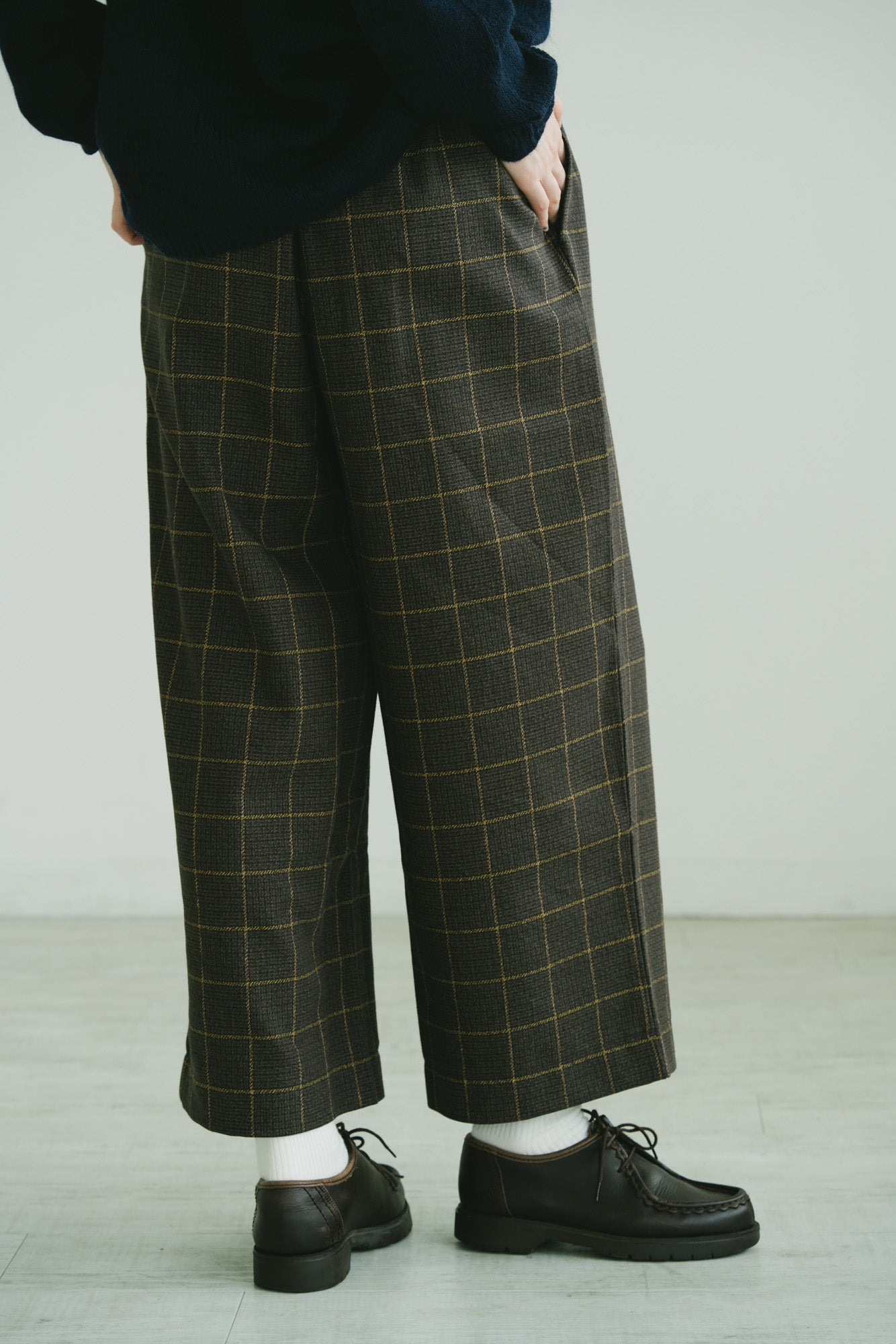 YARRA 三つ杢ツイルストレートパンツ YR-1555-252