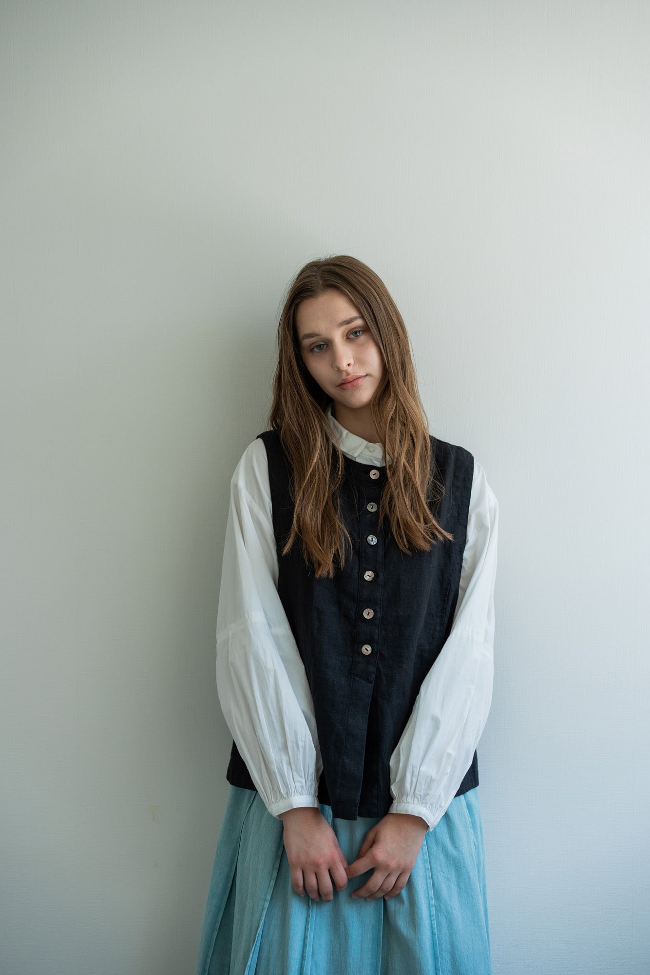 YARRA リネンセグメントベスト YR-1618-235