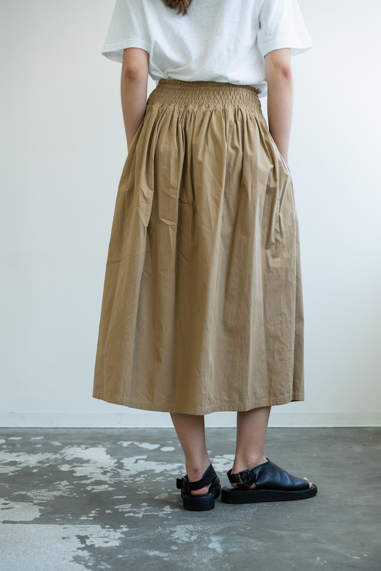 YARRA INDIAポプリンスカート YR-1616-211