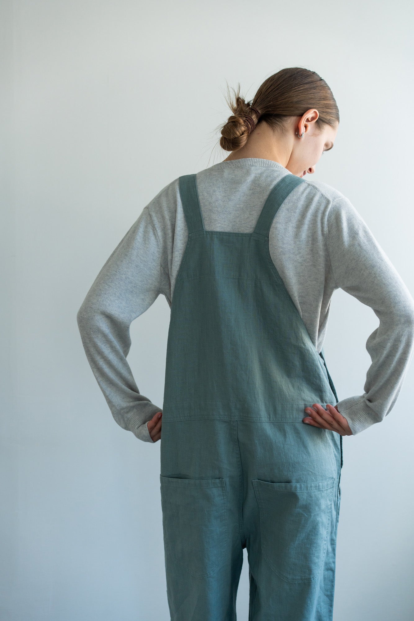 YARRA コットンカシミヤニットプルオーバー YR-1612-205