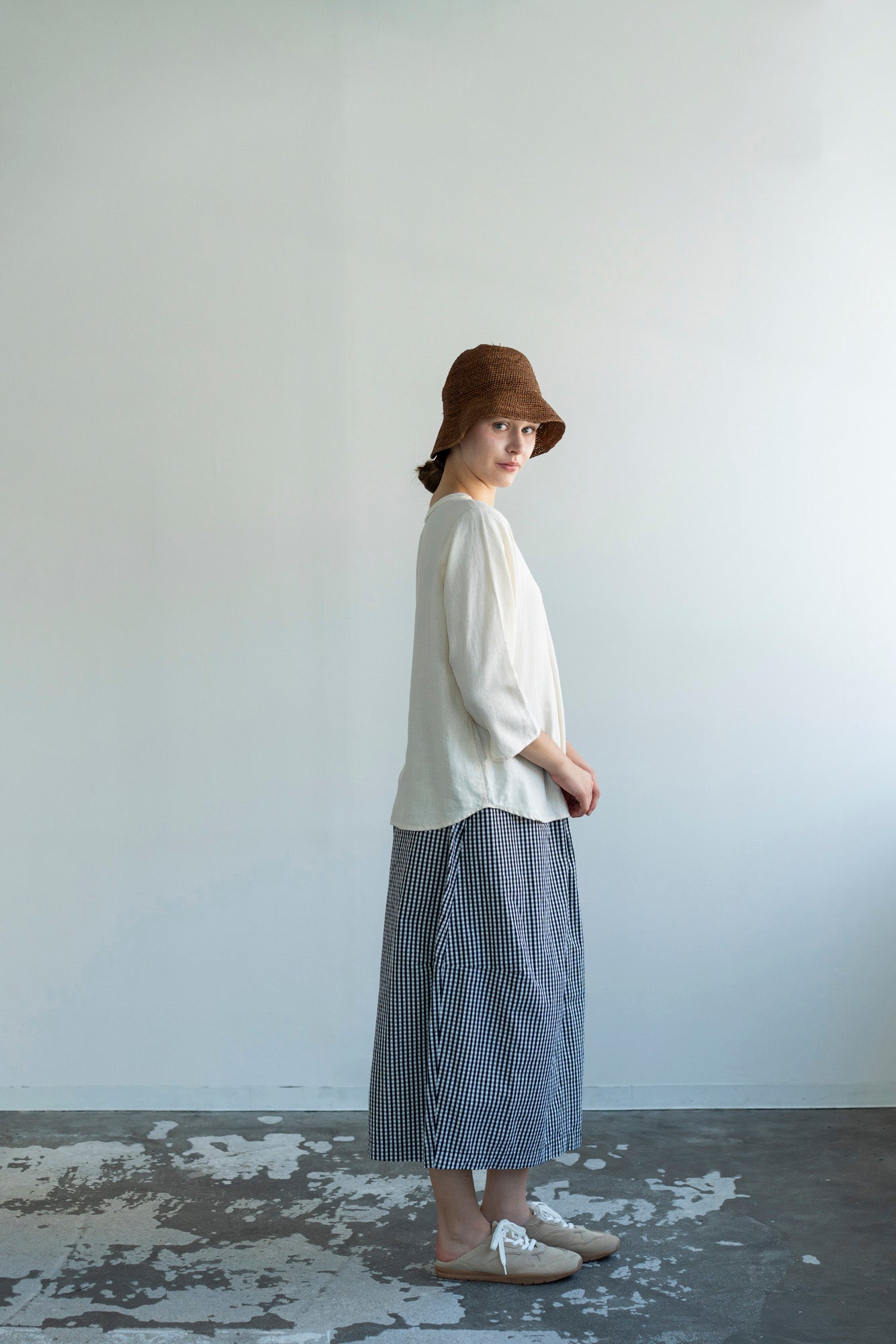 YARRA 2WAYフリンジカラーブラウス YR-1613-239