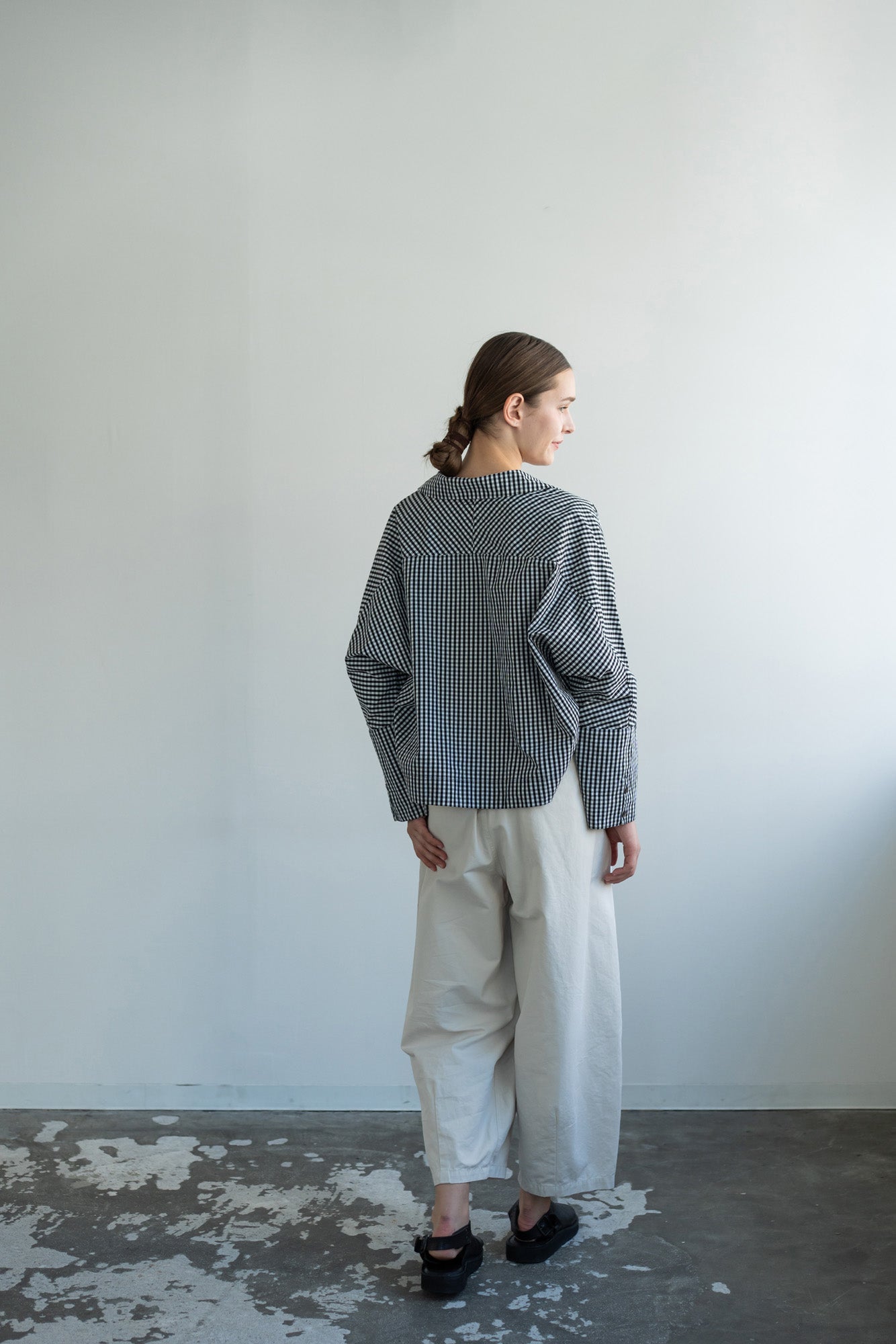 YARRA バックサテンドルマンジャケット YR-1617-244