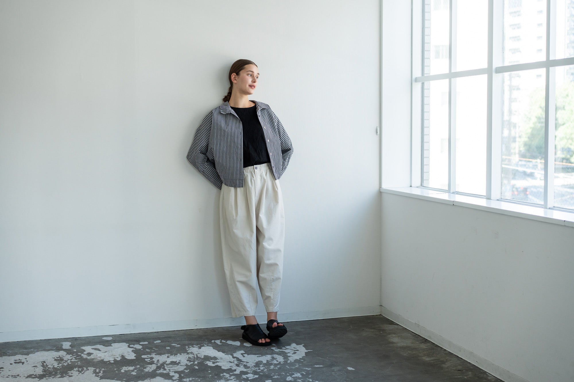 YARRA バックサテンドルマンジャケット YR-1617-244