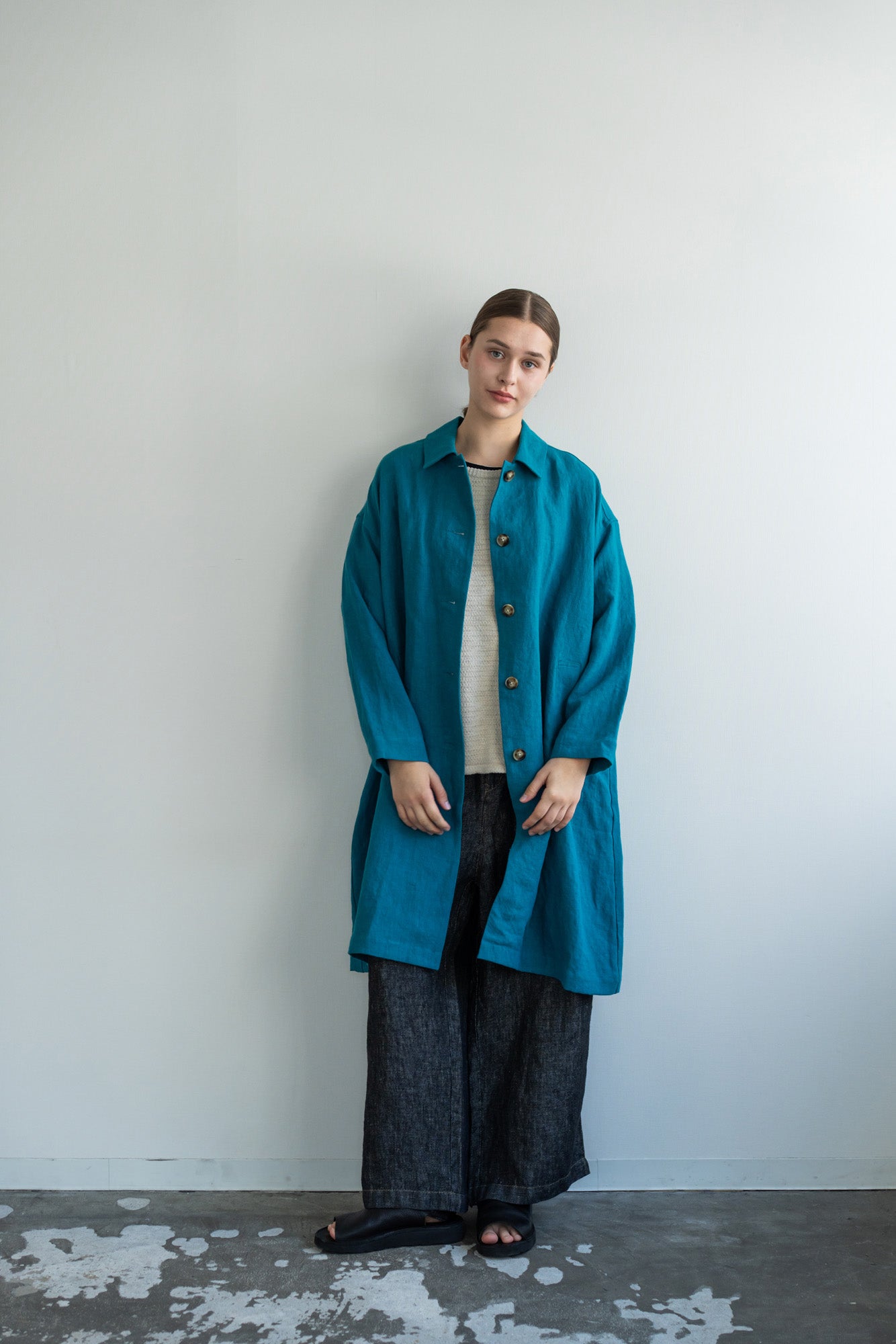 YARRA ナチュラルリネンコート YR-1617-217