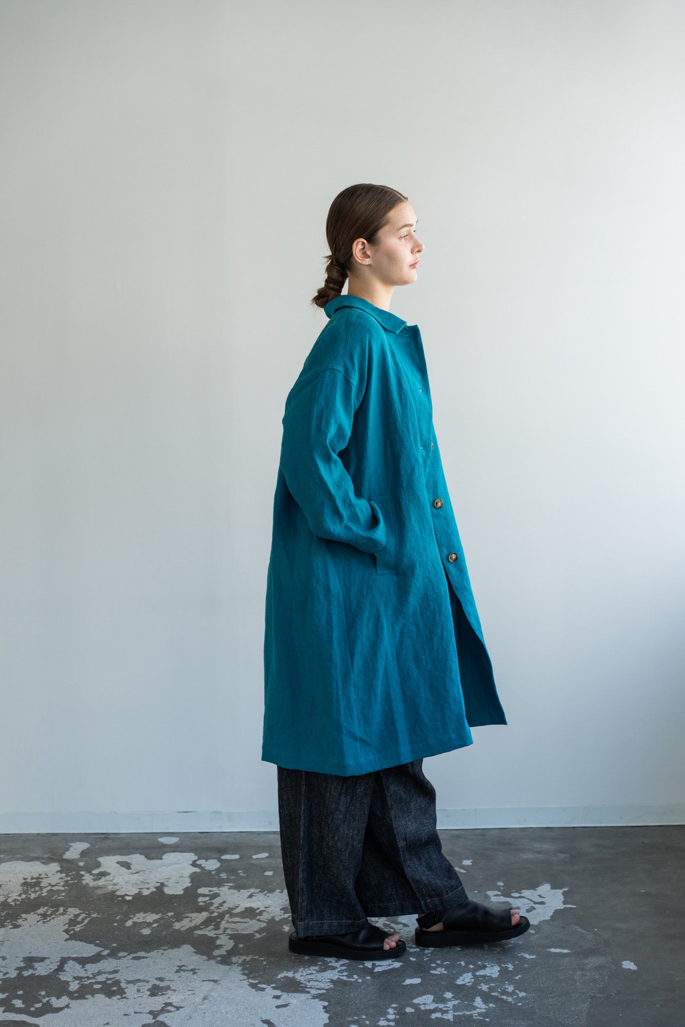 YARRA ナチュラルリネンコート YR-1617-217