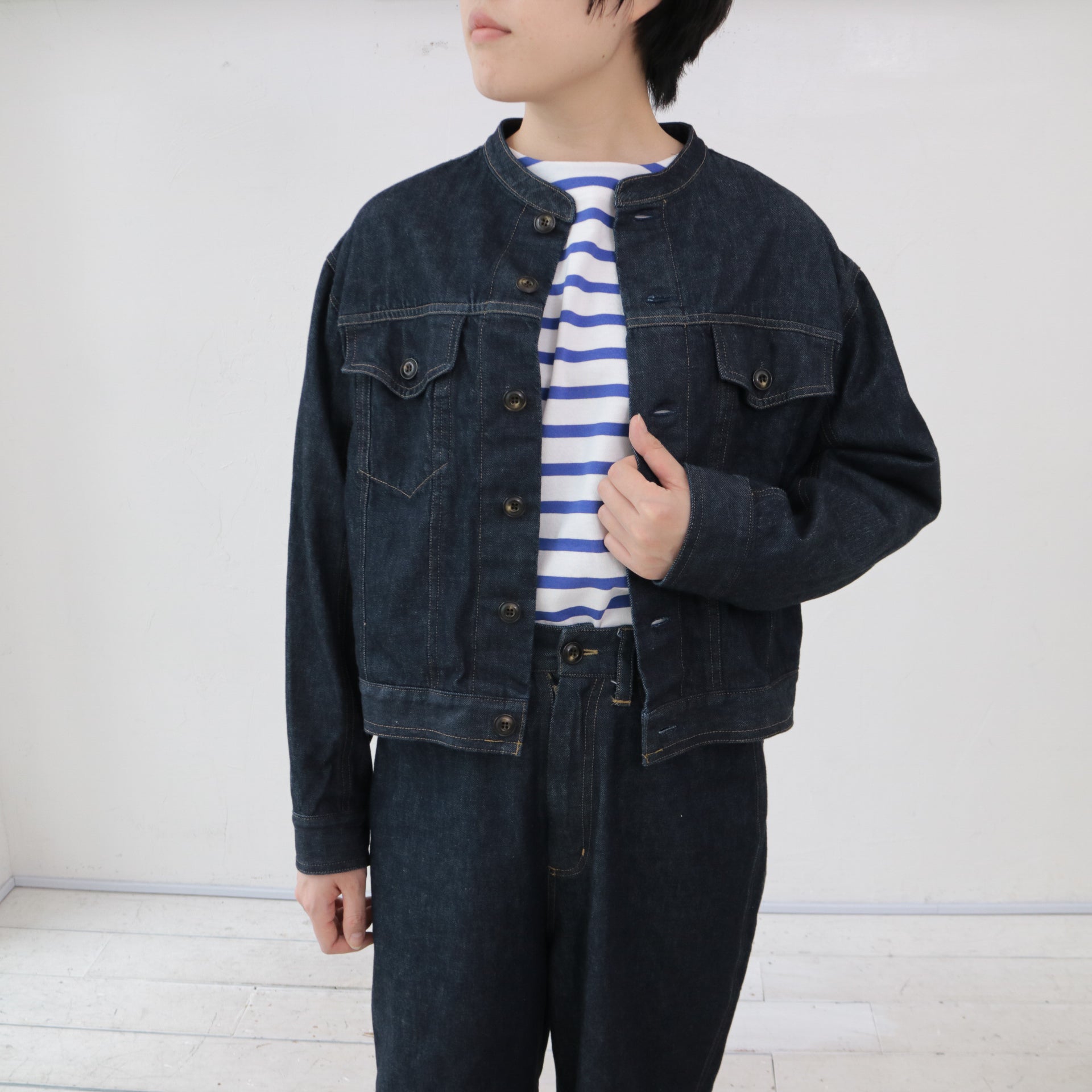 YARRA NEU 10ozデニムスタンドジャケット NU-5417-417