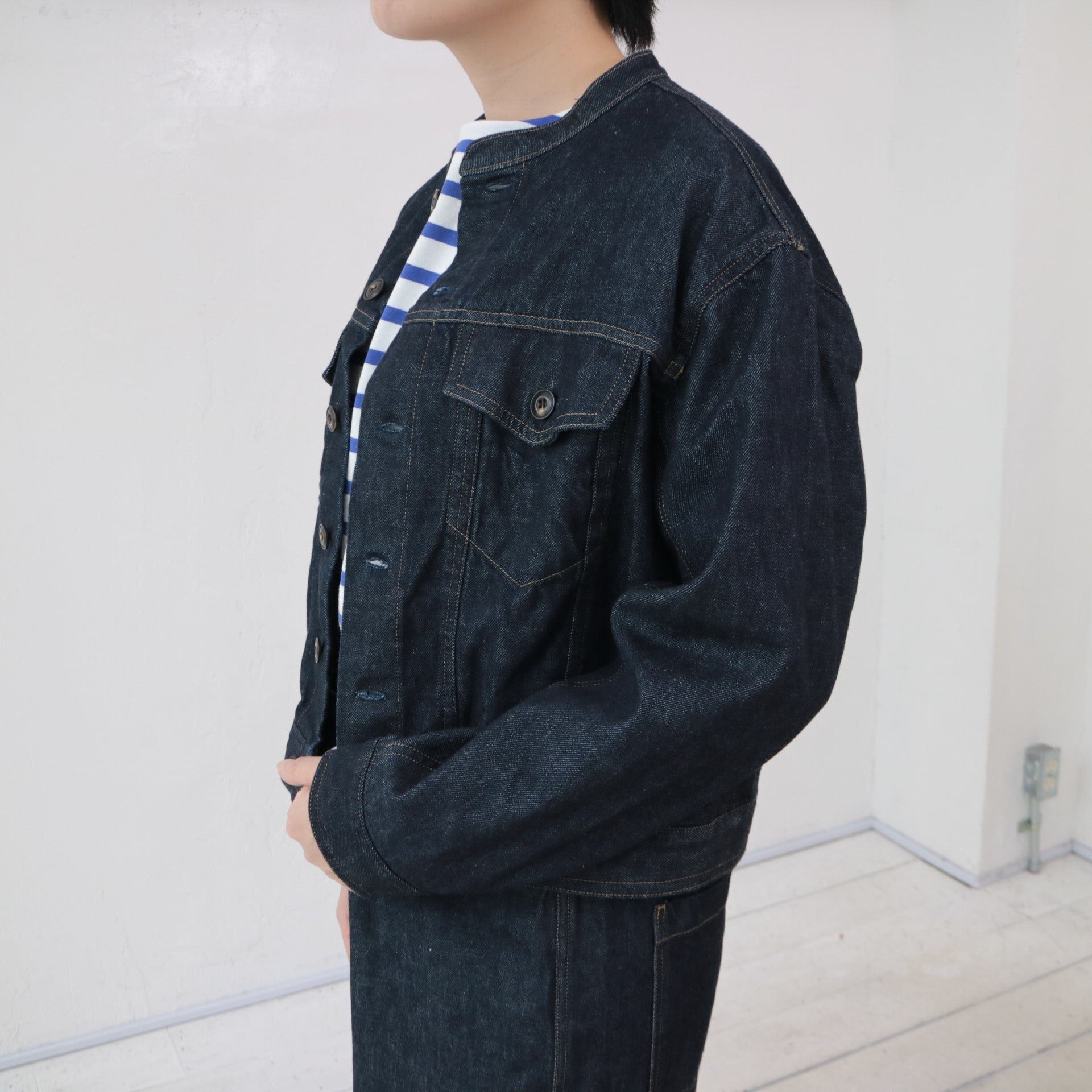 YARRA NEU 10ozデニムスタンドジャケット NU-5417-417