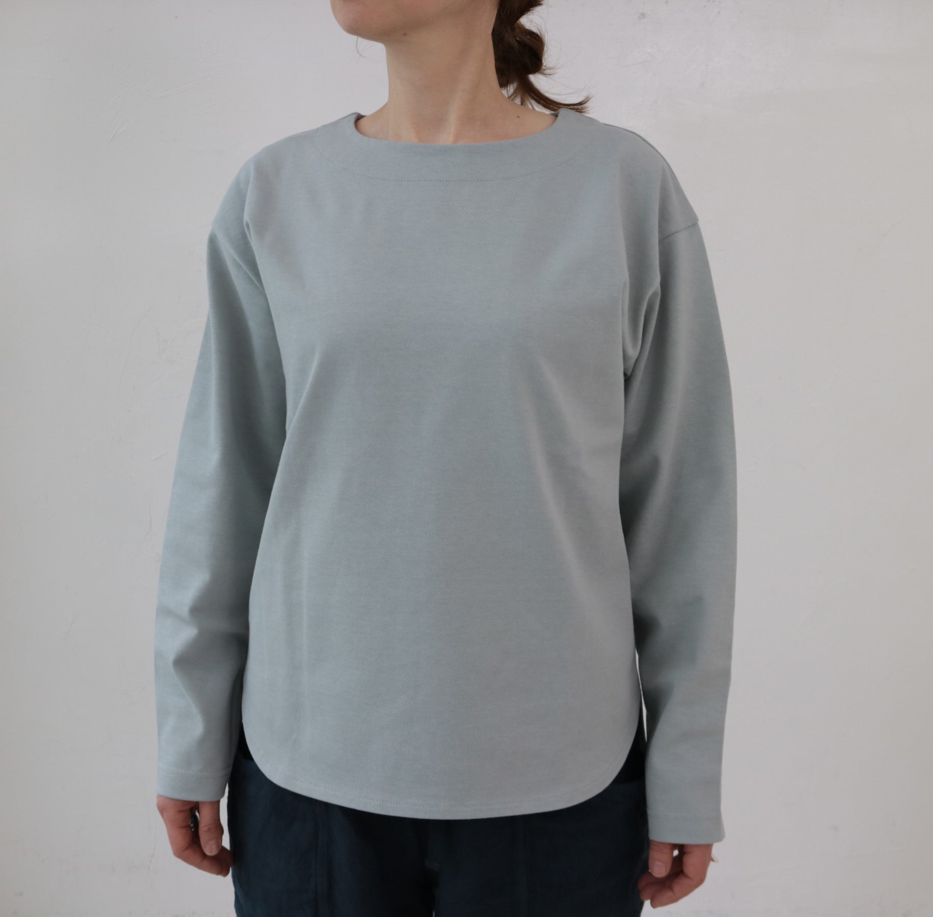 YARRA NEU デラヴェ天竺長袖カットソー NU-5411-401