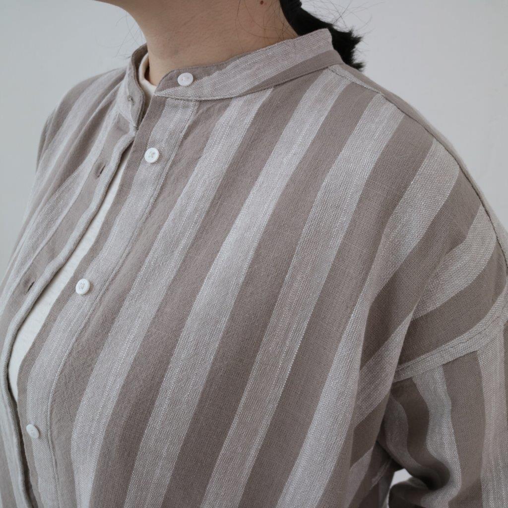 YARRA ストライプワンピース YR-1414-215