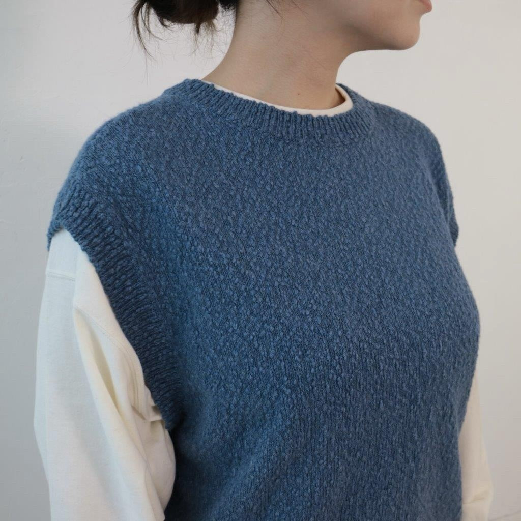 YARRA 2WAYスラブニットベスト YR-1462-277