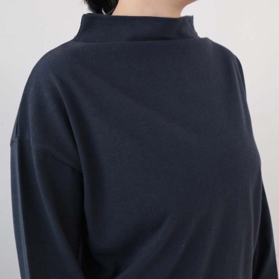 YARRA ハイネックワイドプルオーバー YR-1411-216