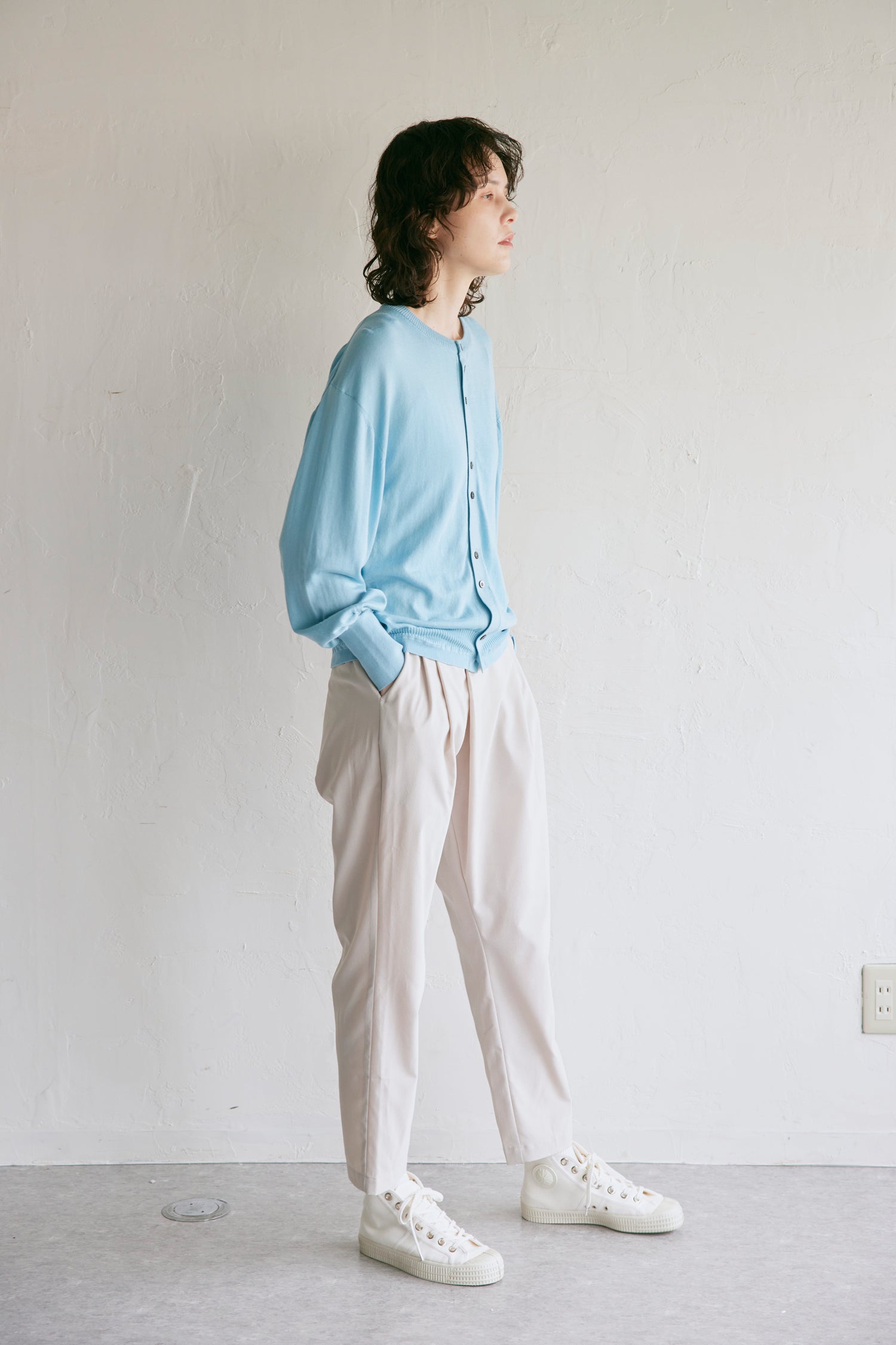 YARRA NEU シーアイランドニットカーディガン NU-5412-406