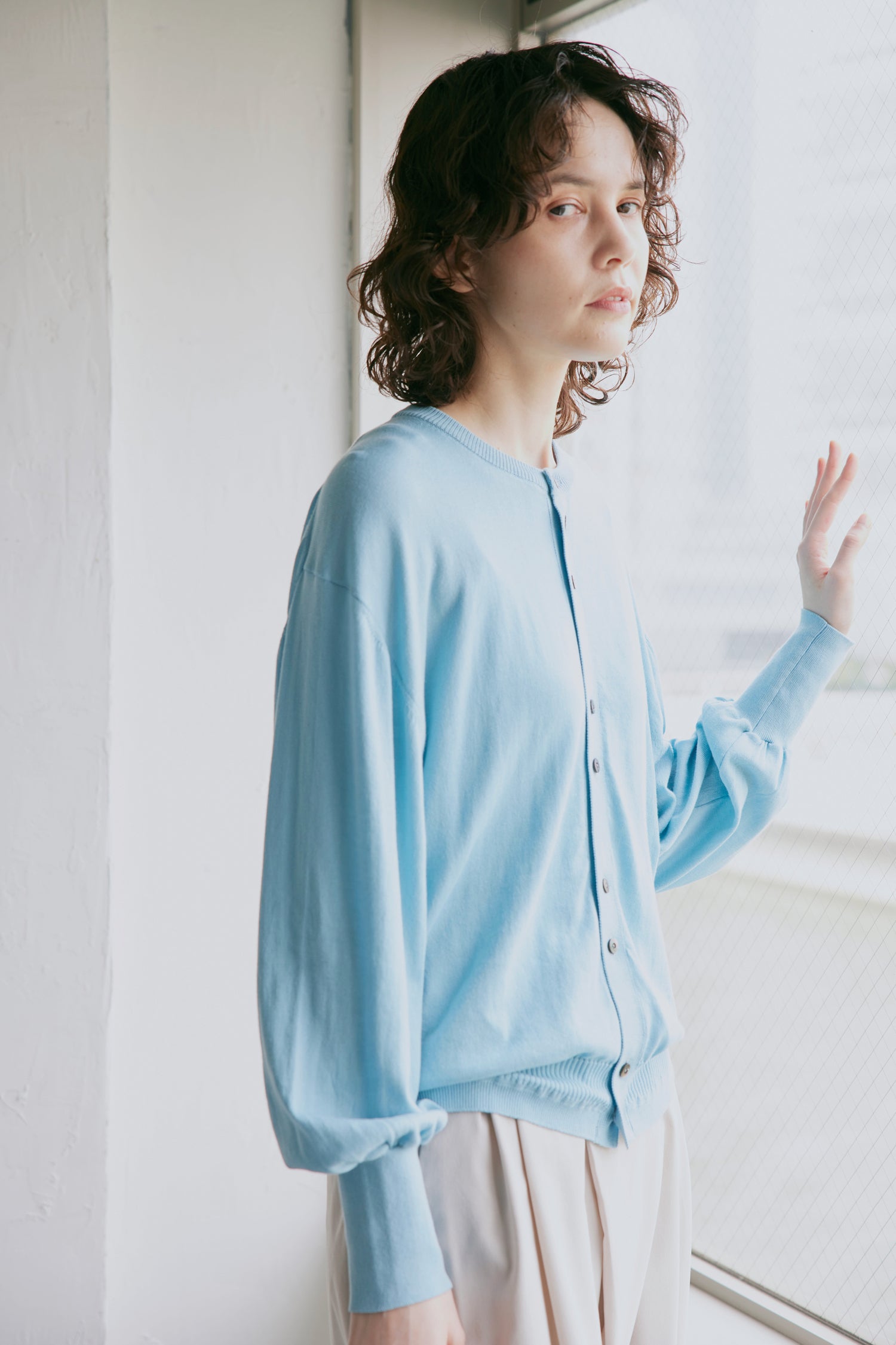 YARRA NEU シーアイランドニットカーディガン NU-5412-406