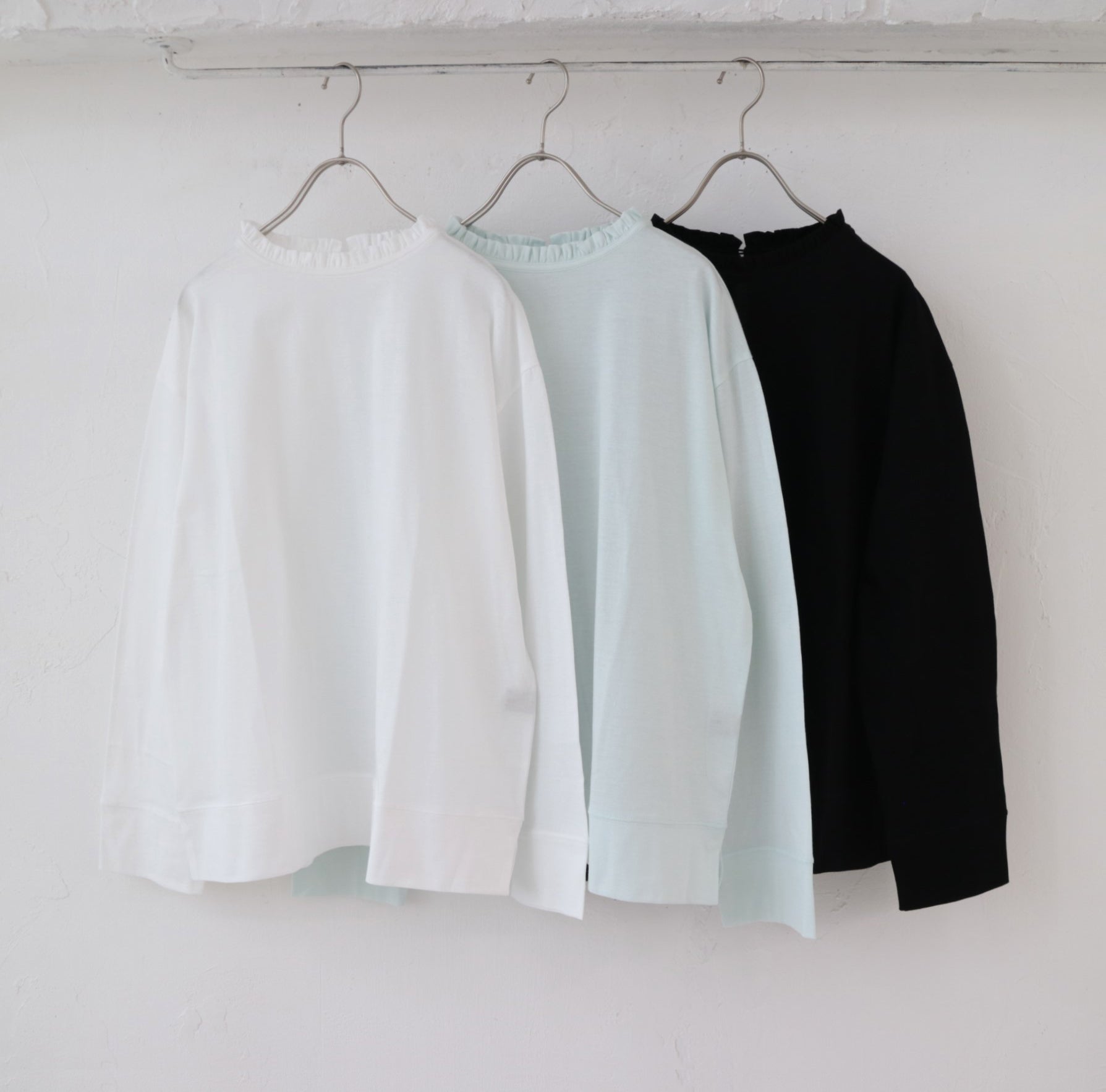 doux bleu フリル襟カットソー DB-2411-013