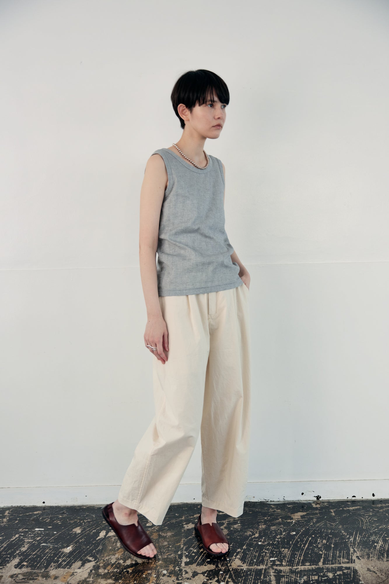 YARRA NEU BIWACOTTON2wayタンクトップ NU-5521-429