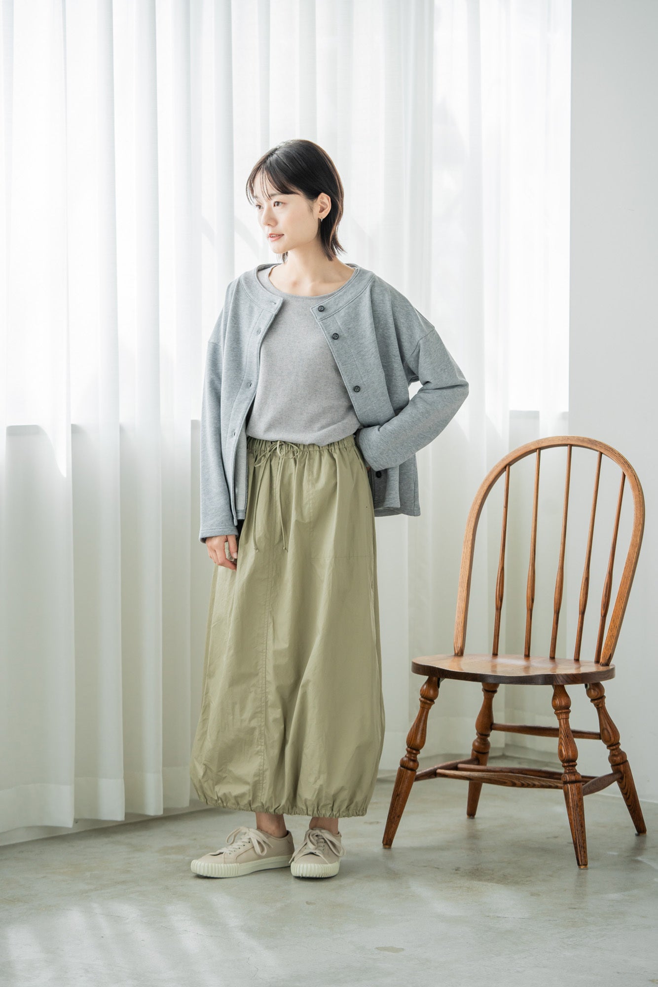 YARRA 裏毛カットジャケット YR-1417-206