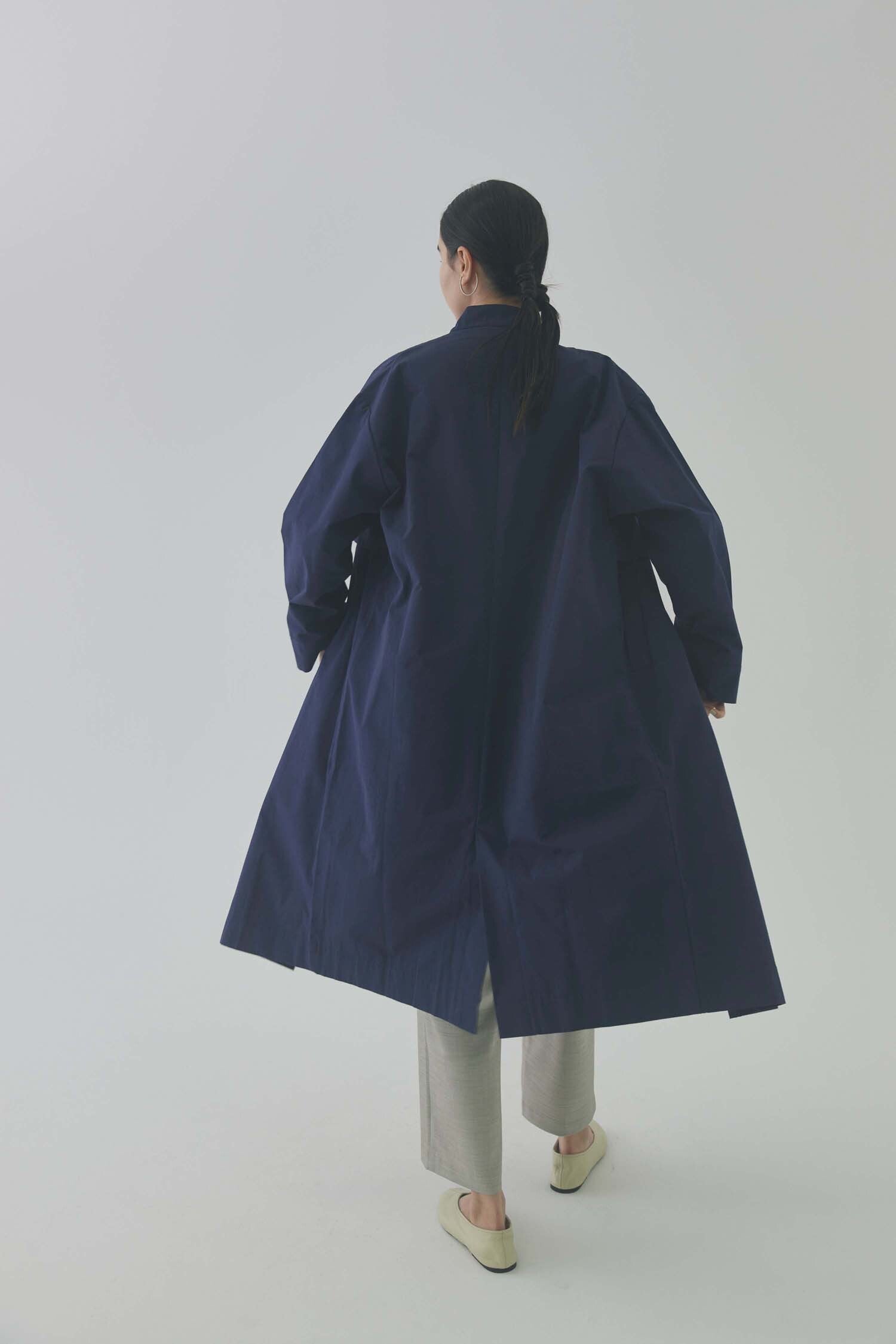 doux bleu ガンフラップスタンドカラーコート DB-2417-011