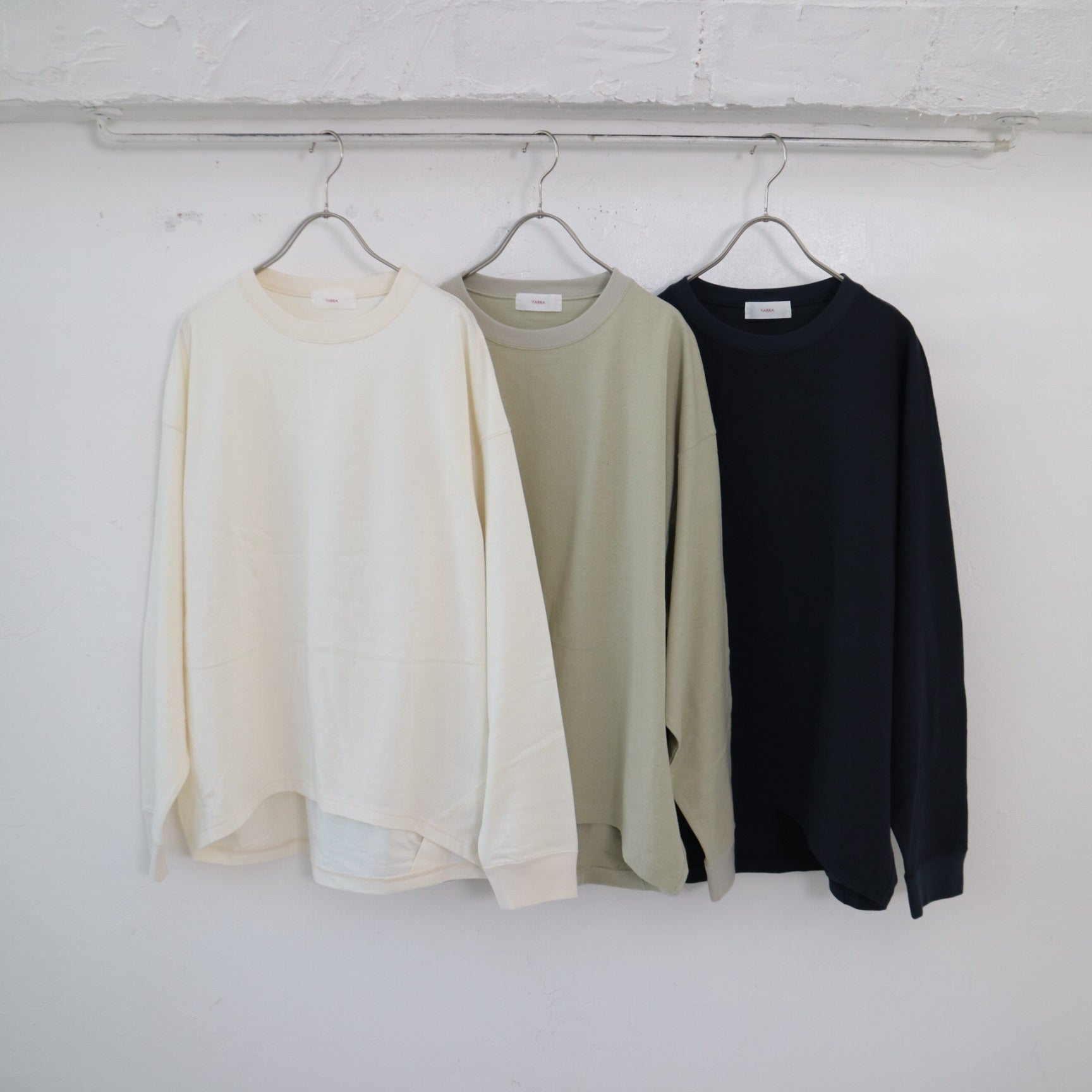 YARRA ECO天竺ワイドプルオーバー YR-1461-279